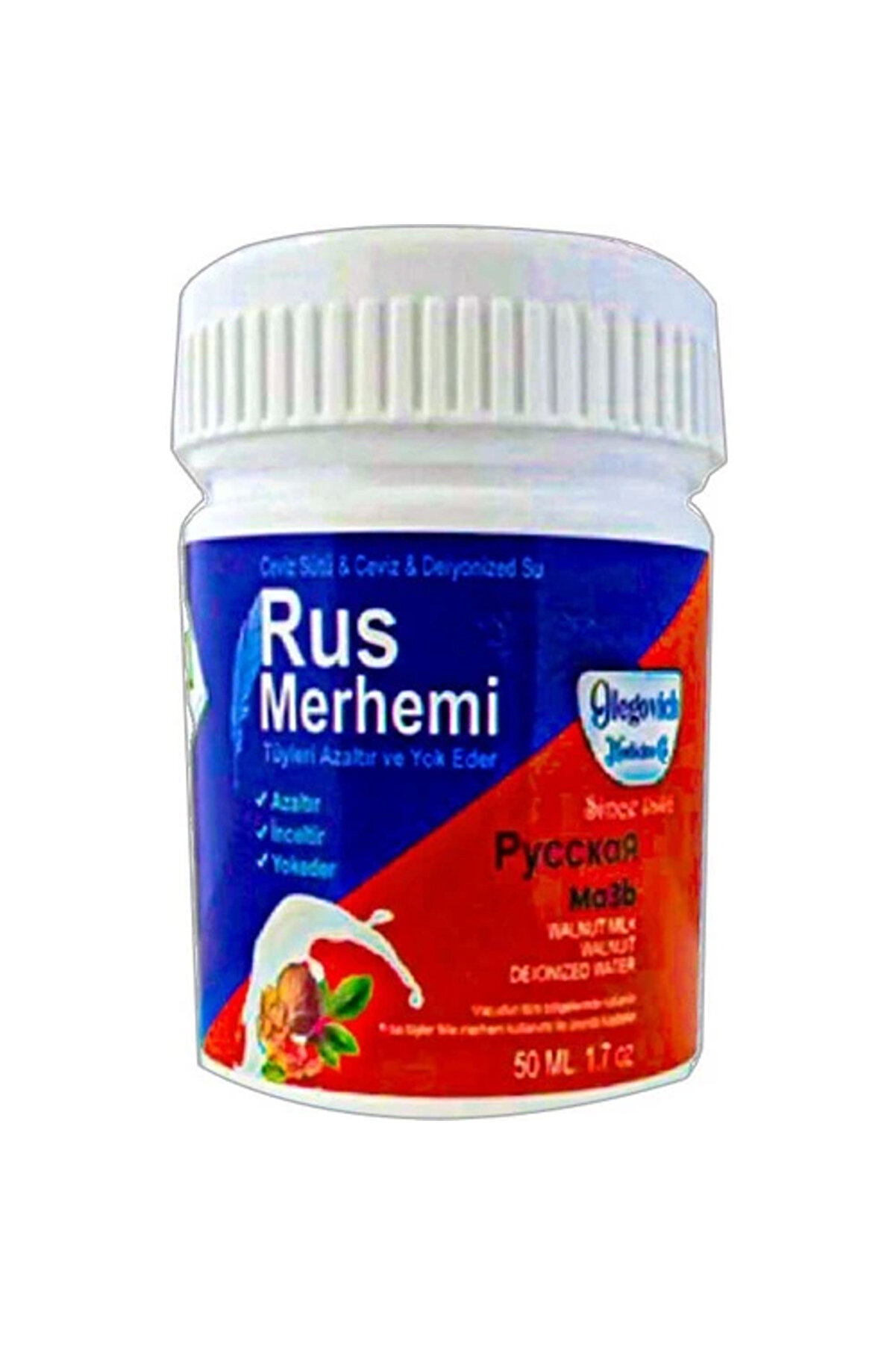 Adoil Blue Russ Merhemi 50 ml Tüylere Krem