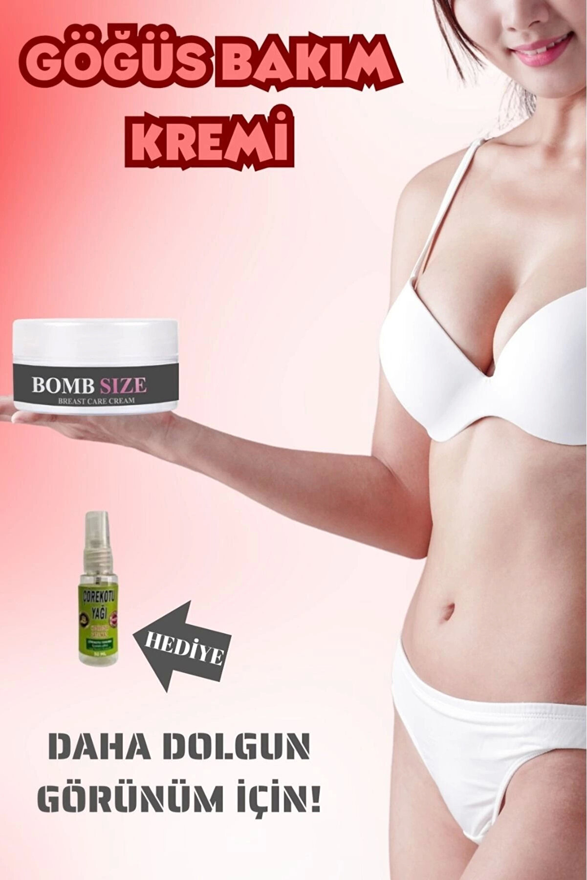 Adoil Bombsize Ve Sıkılaştırma 50 ML + Çörek Otu Yağı 30 ML