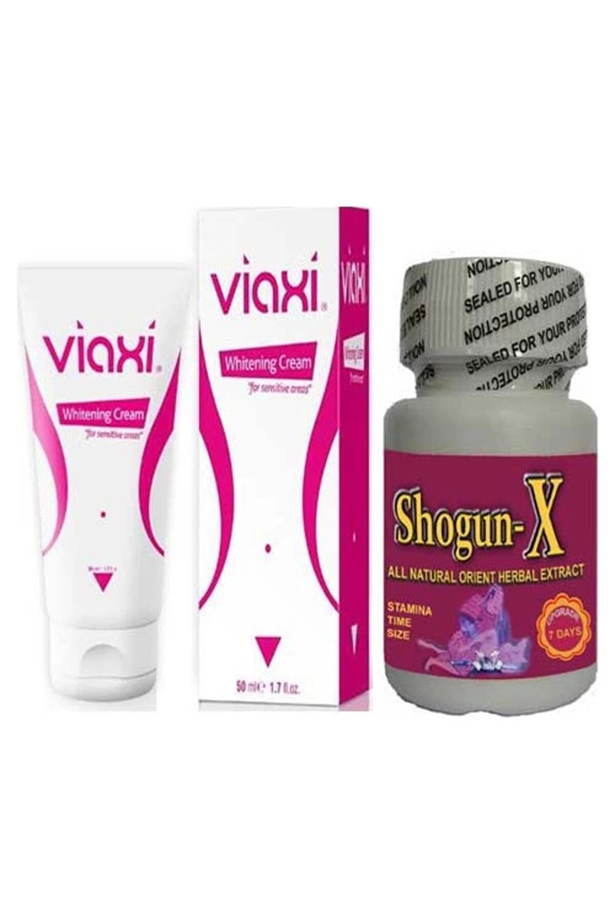 Adoil Censan Viaxi Özel Bölge Beyazlatıcı Krem - Set