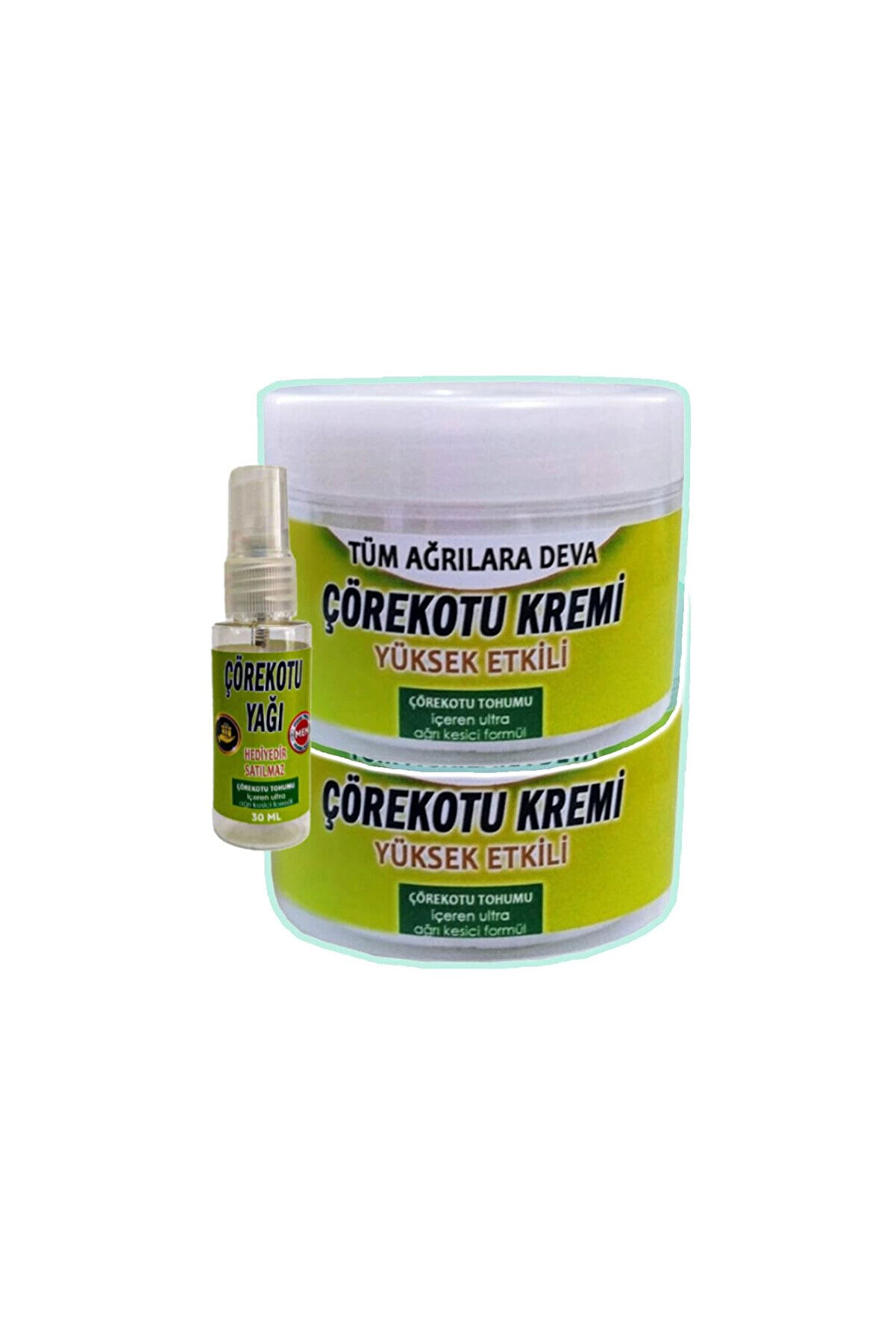 Adoil Çörek Otu Rahatlatıcı Krem 2x100 ml+30 ml Çörek Otu Yağı ile