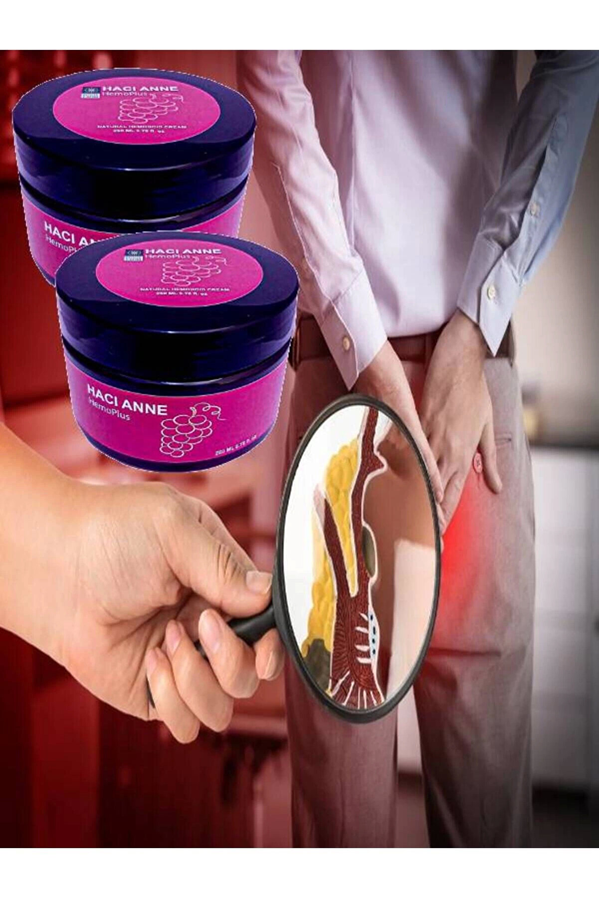 Hacı Anne Hemoplus Rahatlatma Masaj Kremi̇ 250 Ml