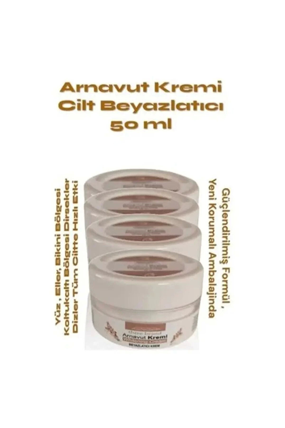 Adoil Whitening Cream Arnavut Kremi 50ml Aklık Kremi Beyazlatıcı Krem X 2 ADET