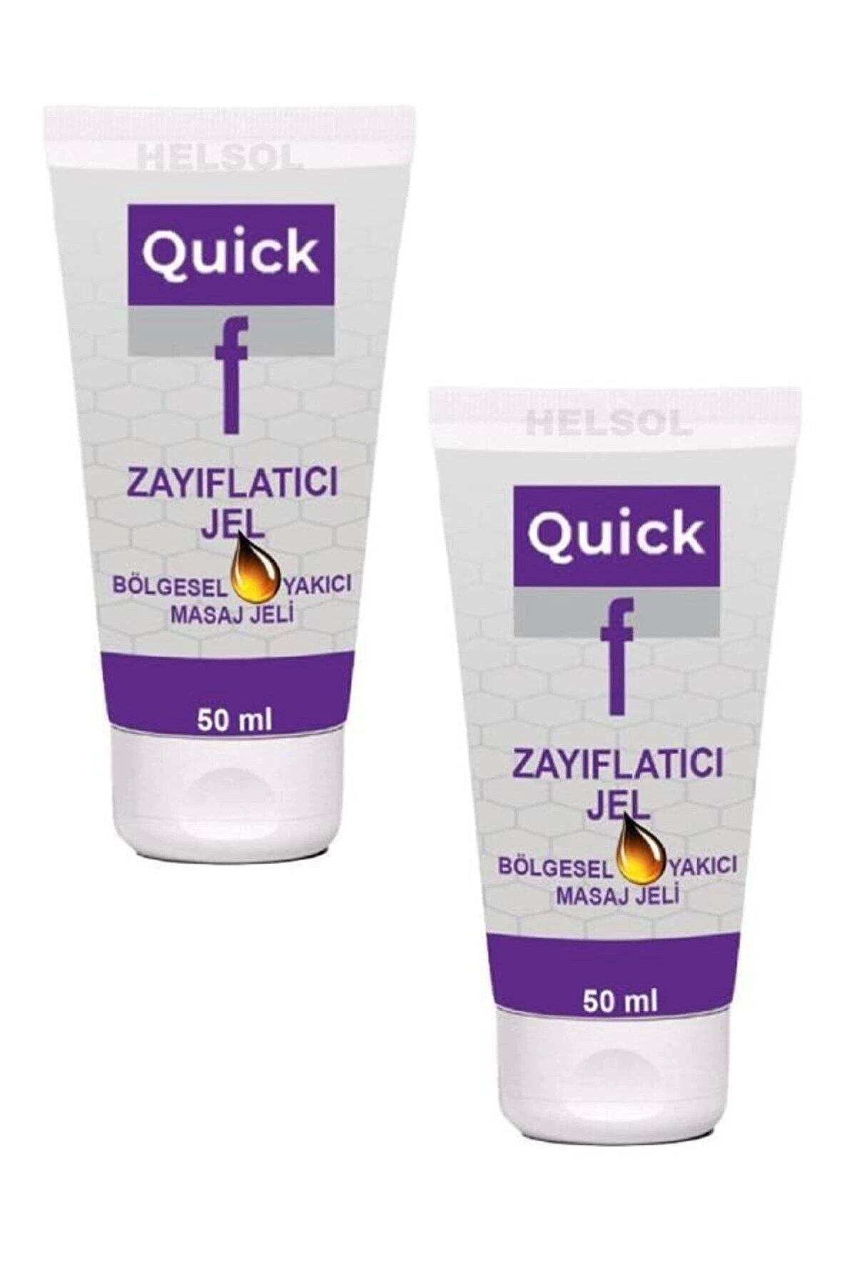 Qui̇ck Gel Masaj Bakım Kremi̇ 50 Mlx 2 Ad+Çörek Otu Yağı 30 Ml