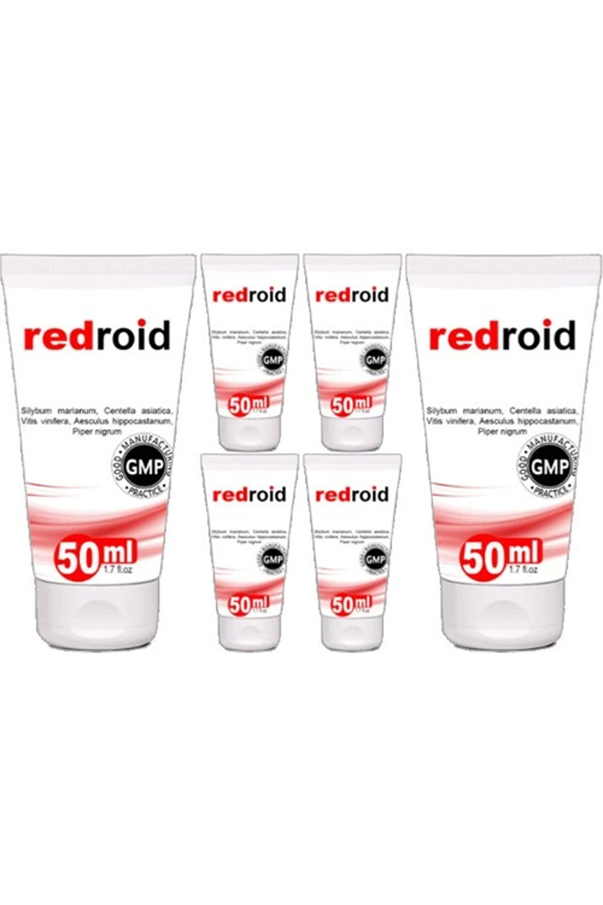 Adoil Redroid 6lı Paket Rahatlatıcı Masaj Kremi 50 ml Özel Krem