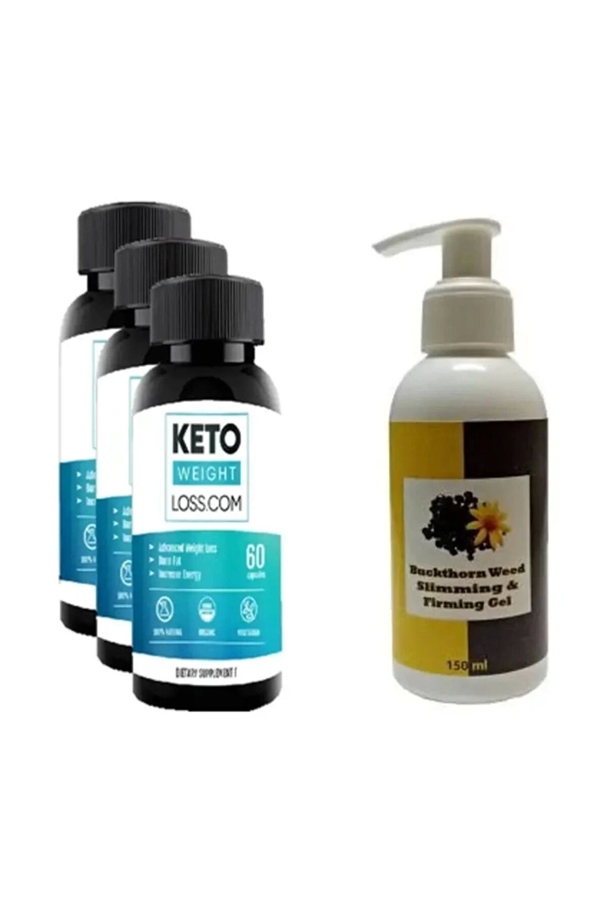 Adoil Buckthorn Weed Slimming Gel 150 ml + Çehre Tohumu Sıkılaştırıcı X 3 ADET