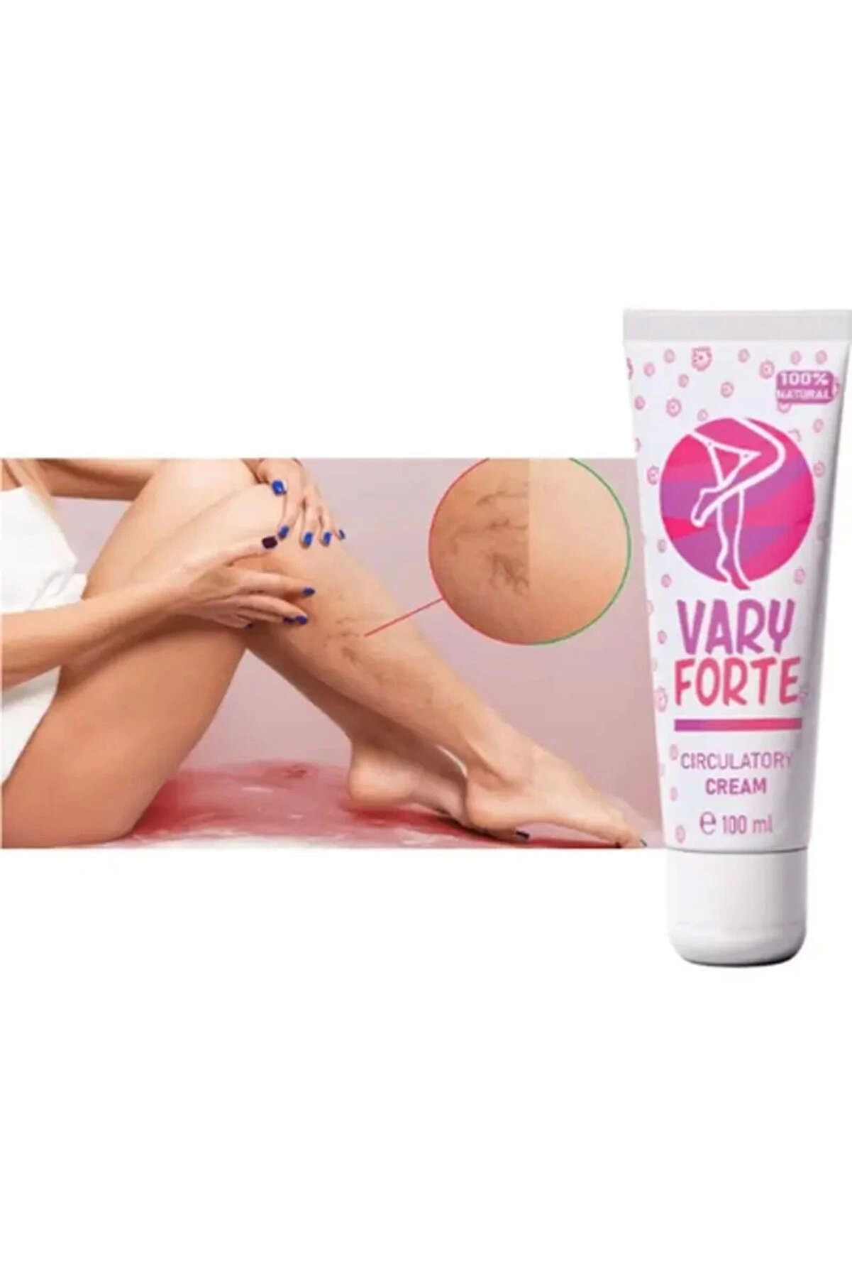 Vary Forte Tüp Yoğun Vari̇sleri̇ni̇ze Güçlü Etki̇de Krem 100 Ml 2 Adet