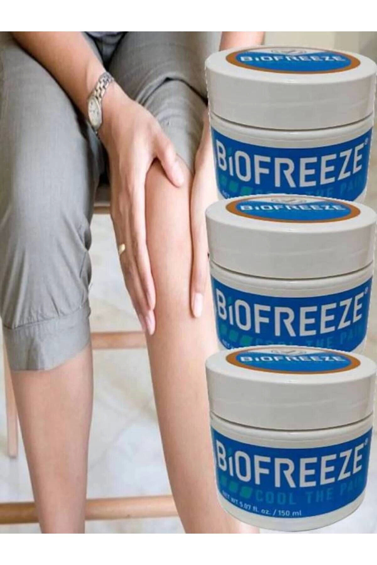 Bi̇ofreeze Masaj Kremi̇ 150 Ml 1 Ad+ Çörek Otu Yağı İle 30 Ml