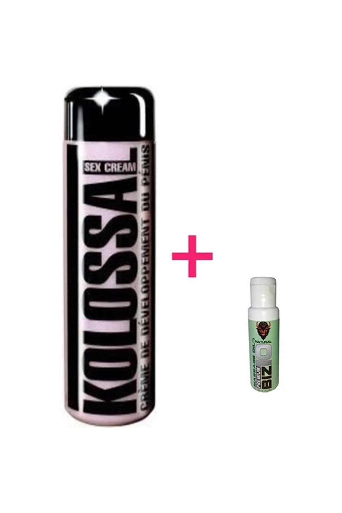 Adoil Kolossal Krem 200 Ml Erkekler Özel Bölgeyi Losyon 3 Ad + Natural Masaj Yağı İle 1ad