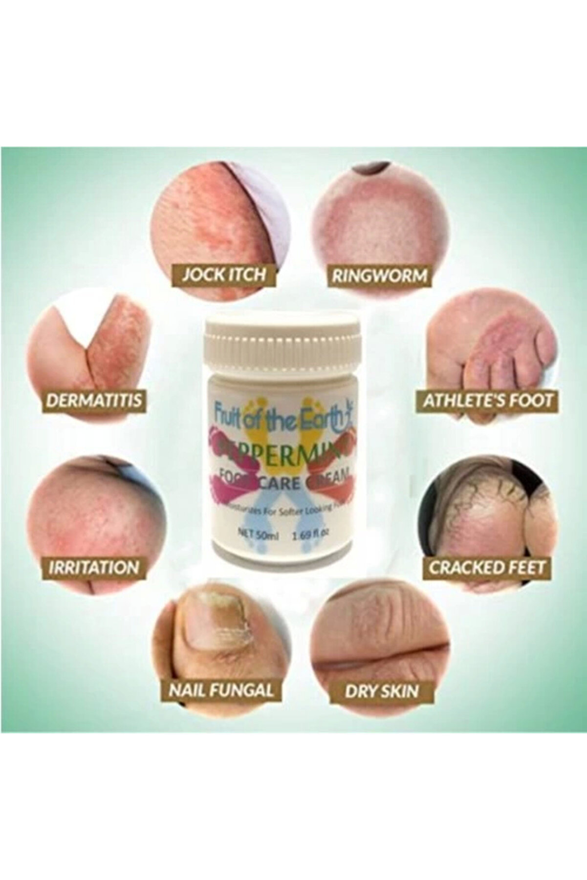 Hi̇ntohu Three Brand 100Ml Arnavut Aklık Kremi̇+Foot Care Cream 50Ml Ayak Bakım Kremi̇ Nane Ferahlığı