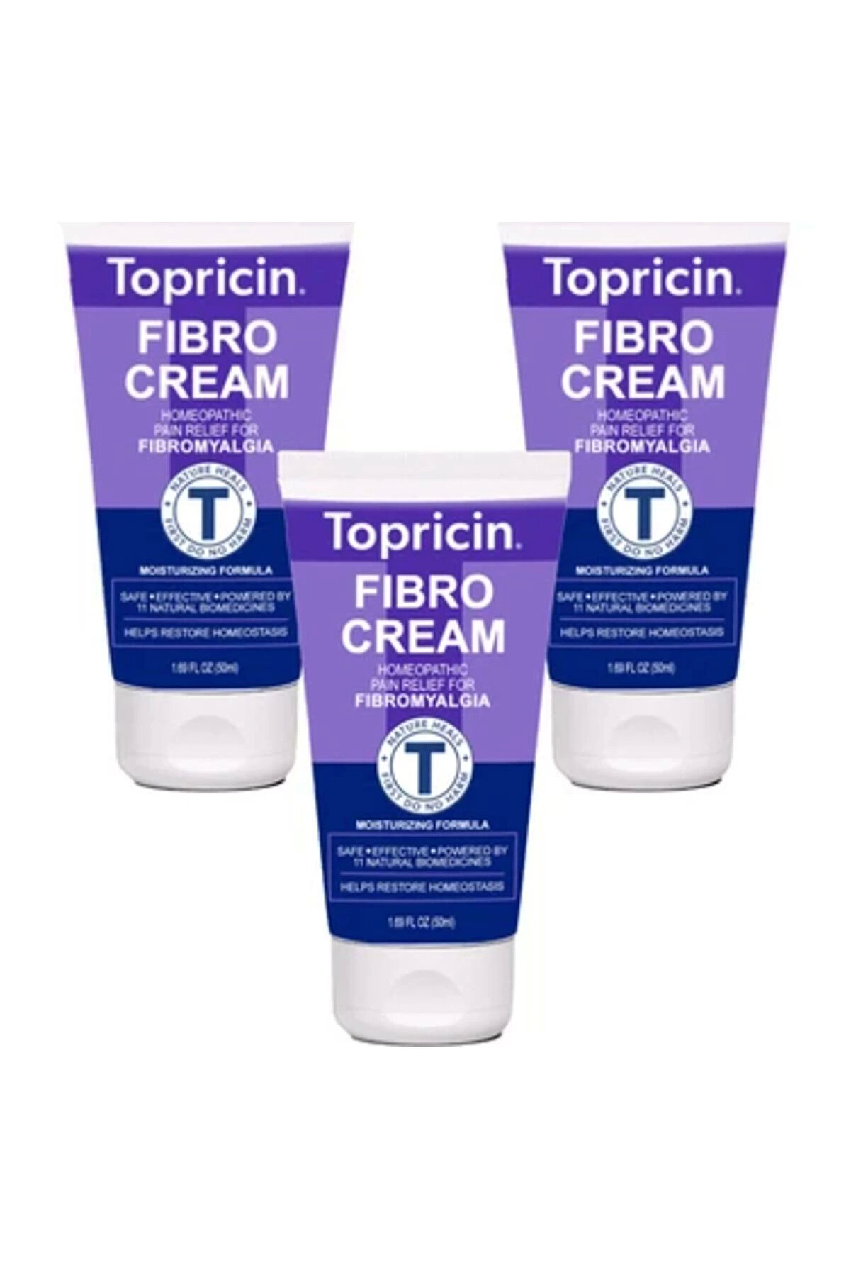 Adoil Topricin Fibro Etkili Rahatlatıcı Bakım Kremi 50 ml 3 Adet