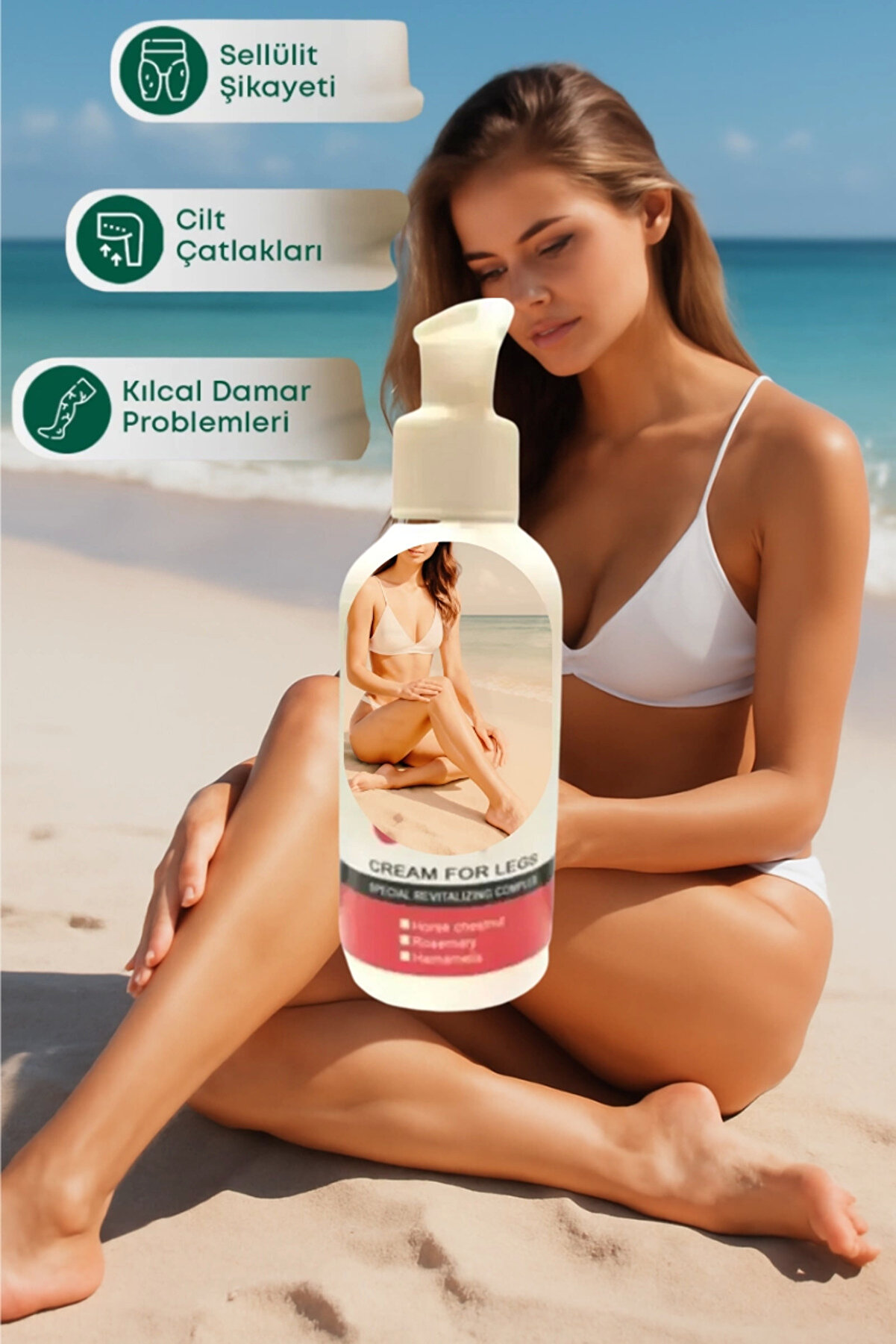 Adoi̇l Var.i̇s B&ouml;lgesi̇ I&ccedil;i̇n Bacak Onarmaya Yardımcı Ve Besleyi̇ci̇ Vari̇son Masaj Kremi̇ 100 Ml