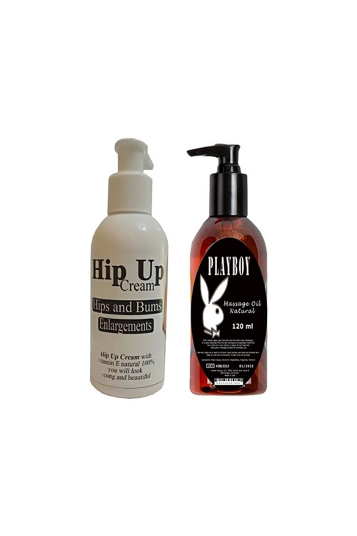 Adoil Hipup Hip Enlargement Cream Kalça Kaldırma , Vücut Kremi 120 Ml+Playboy Masaj Yağı 120 ml