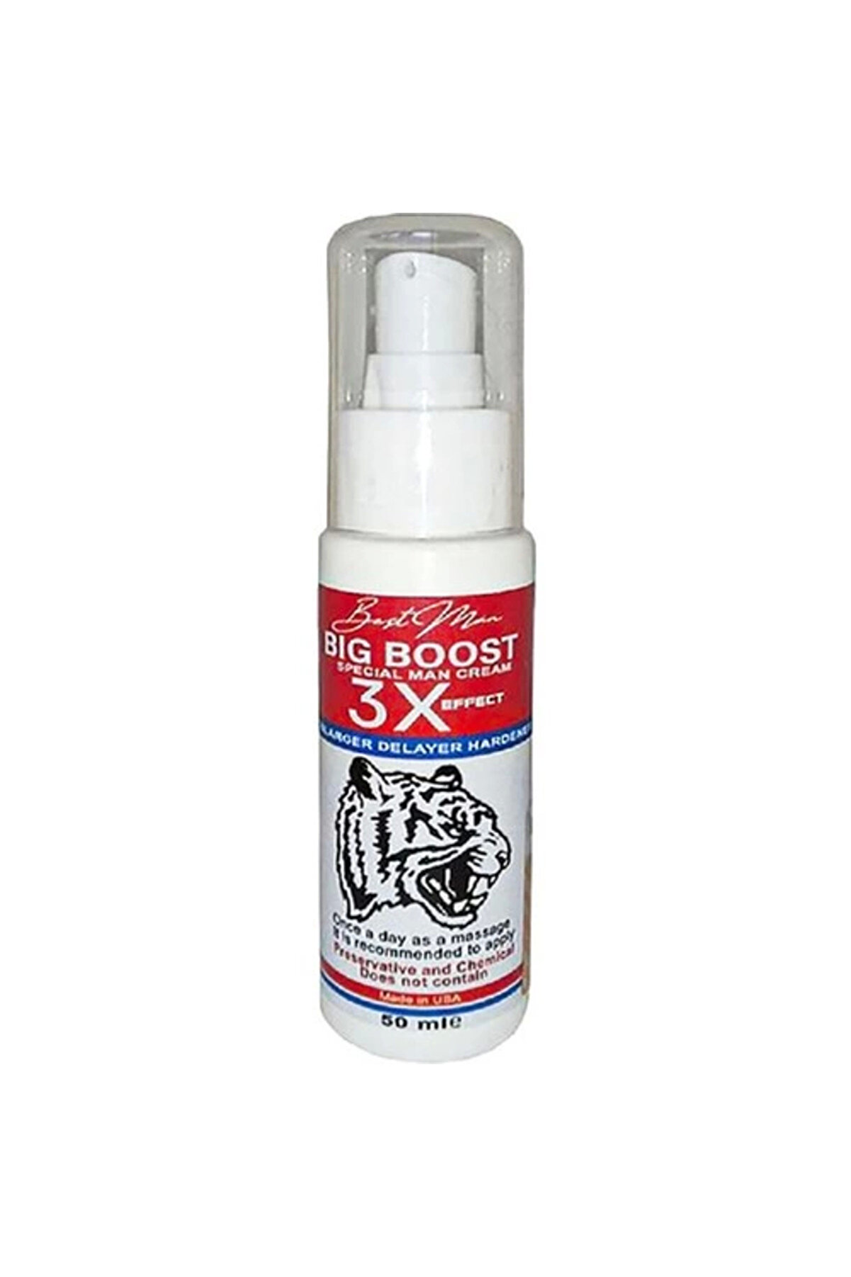 Adoil Bigboost Cream 50 ml Erkeklere Özel 3xeffect Canlandirici Krem