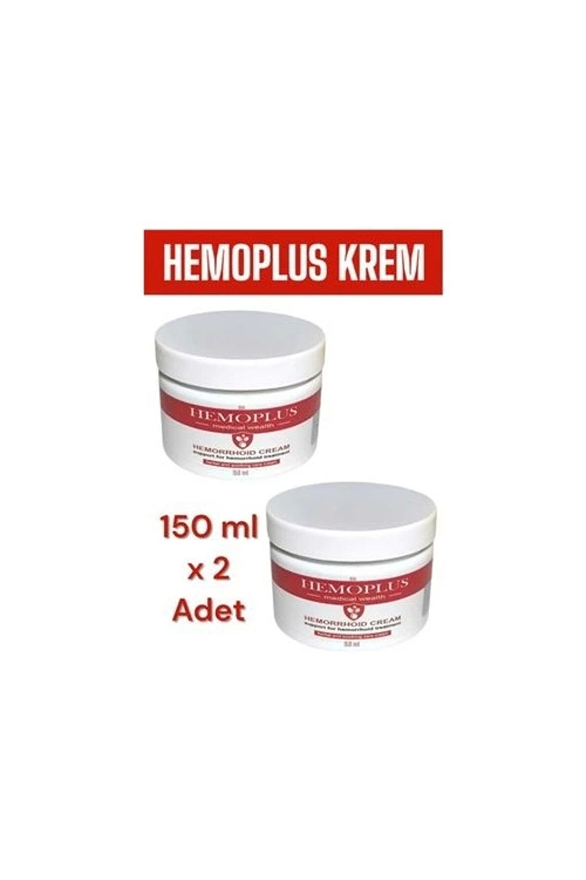 Adoil Hemoplus Rahatlatma Bakım Kremi 150 ml x 2 Adet