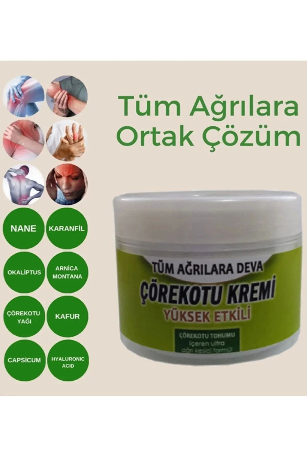 Yourbrand Organi̇csun &Ccedil;&ouml;rek Otu Yağı Rahatlatıcı Masaj Kremi̇ 100Ml X2 Adet