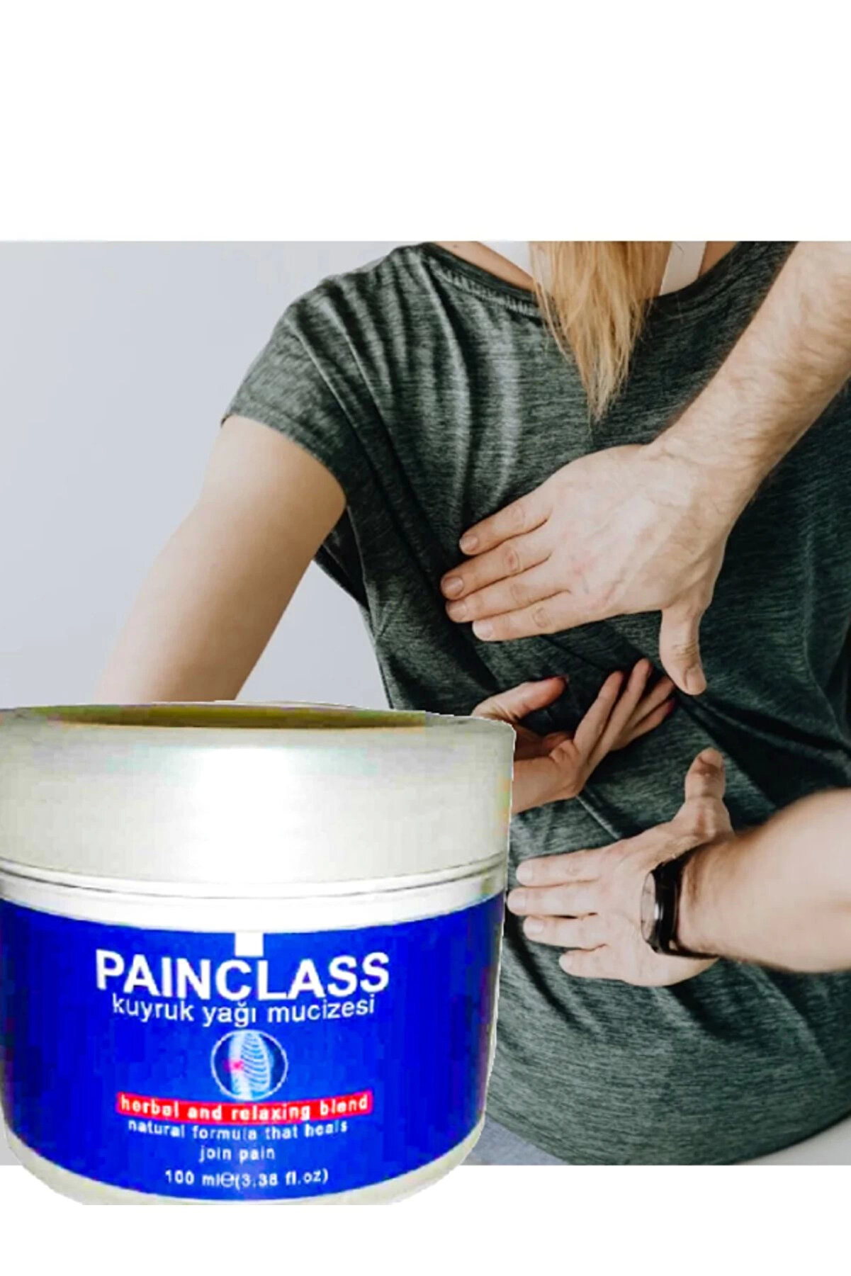 Kuyruk Yağı Muci̇zesi̇ Rahatlatıcı Krem Pai̇nclass 100 Ml X 2 Adet