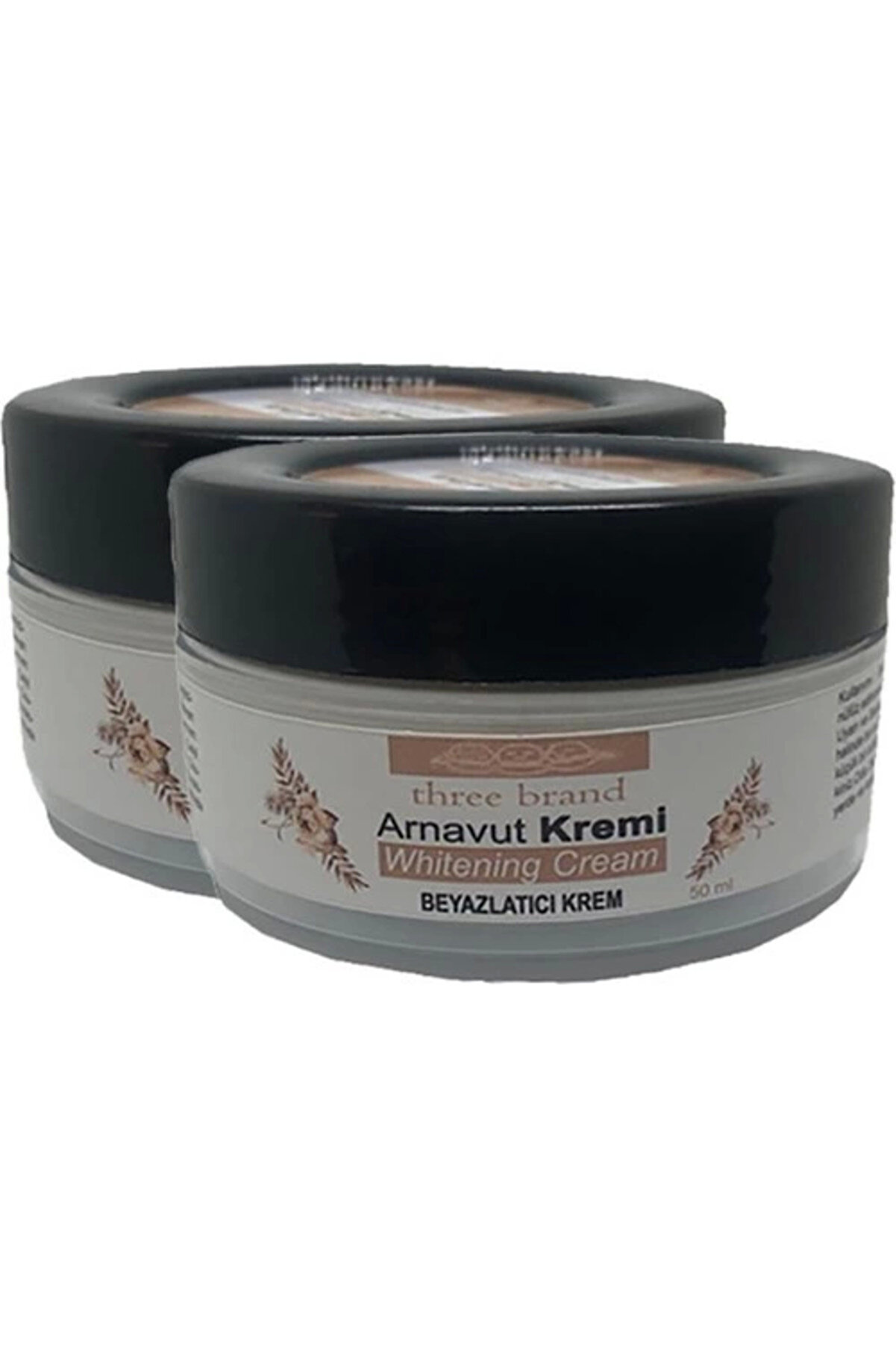 Adoil Three Brand Arnavutkremi 2li Adet Whitens Cream Tümbölge Aklık Kremi 50 ml