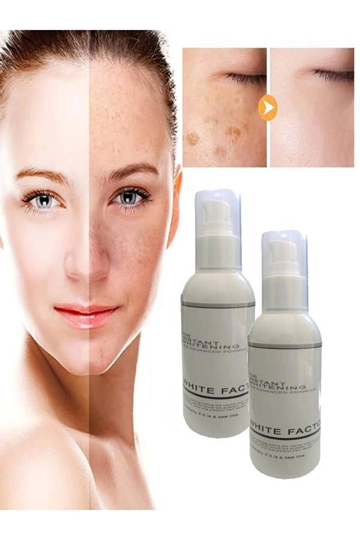 Whi̇te Factor For Instant Whi̇teni̇ng Ci̇lt Beyazlatıcı Renk Açıcı Bakım Kremi̇ 120 Ml Krem X 2 Ad