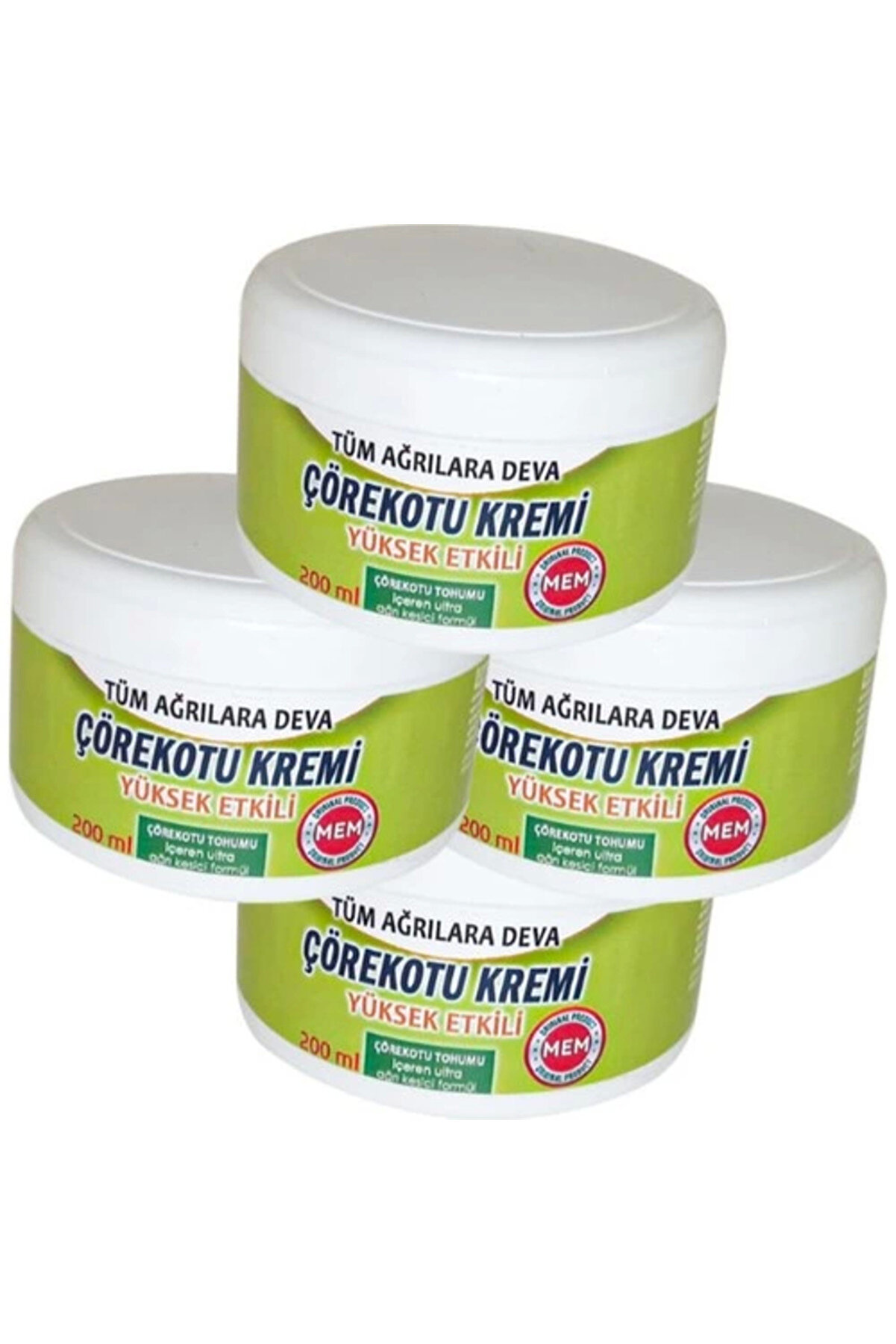 Adoil Corex Çörek Otu Kremi Green Box 4 Tane x 200 ml