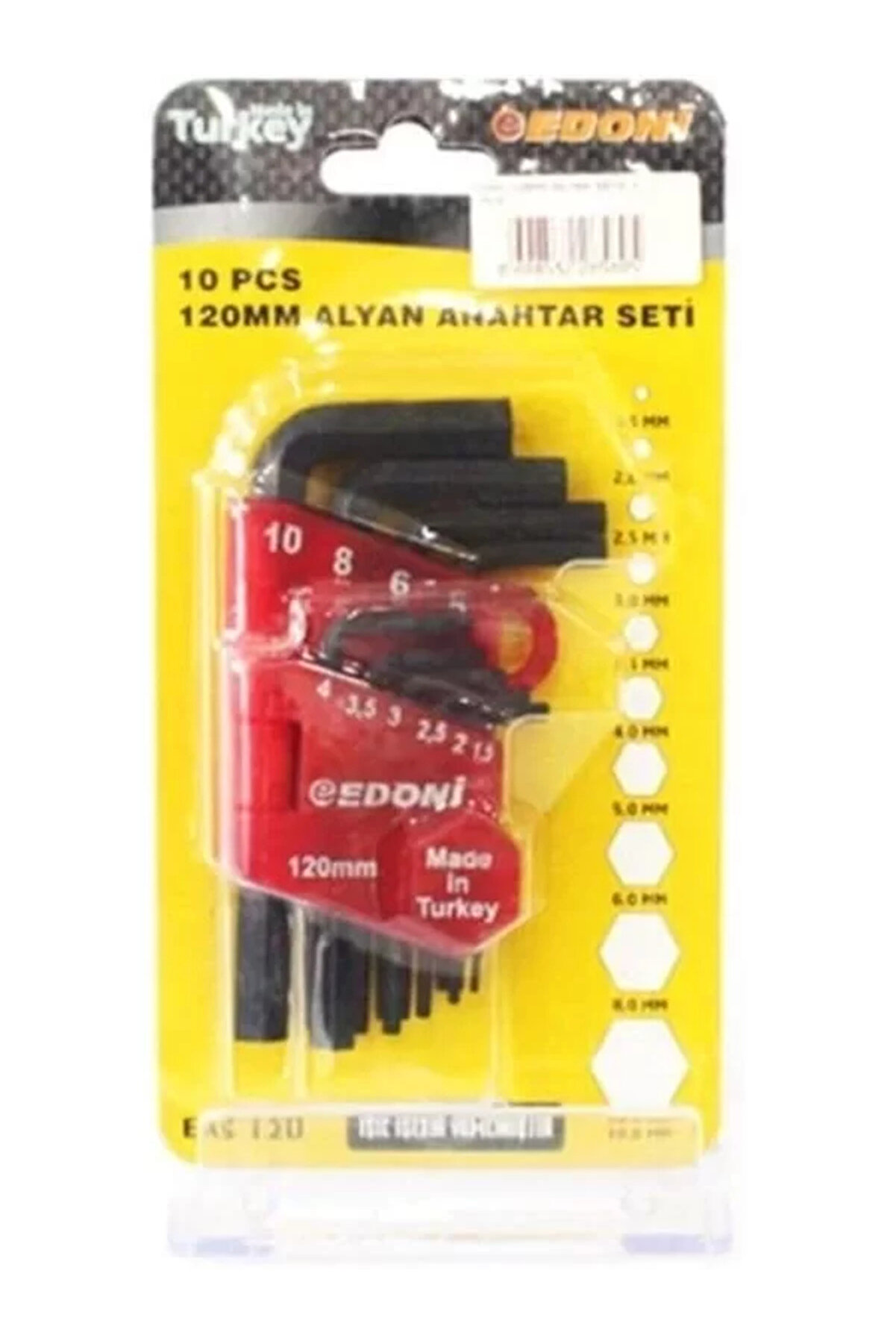 Edoni̇ 120 Mm Alyan Seti̇ 10 Lu Allen
