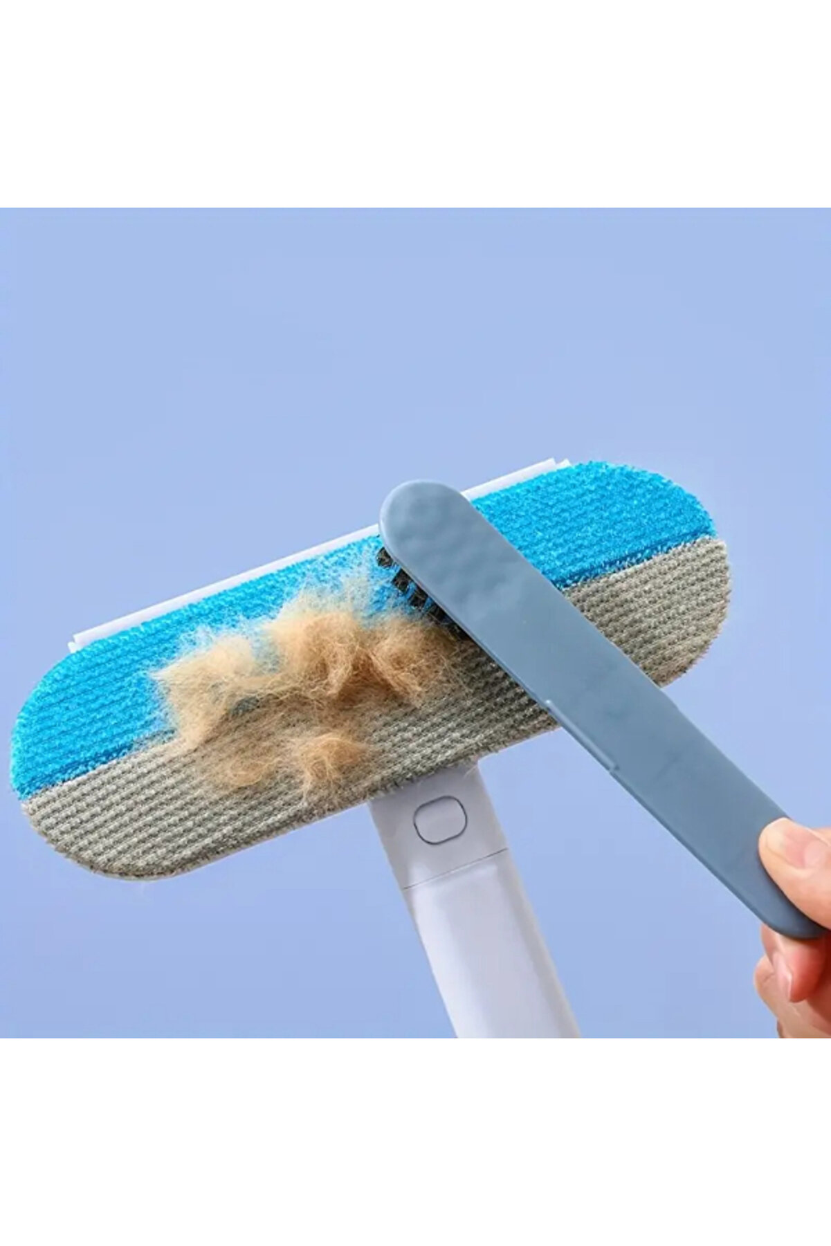 Uzun Saplı Evci̇l Hayvan Tüy Temi̇zleme Fırçası