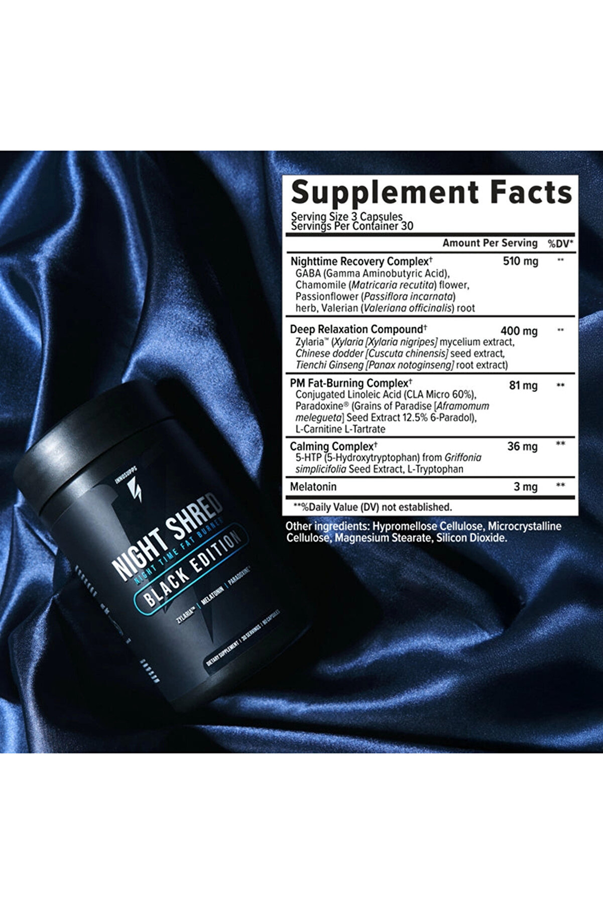 Ni̇ght Shread Ti̇me Fat Burner Fi̇tli̇k Ürünü 60 Lı