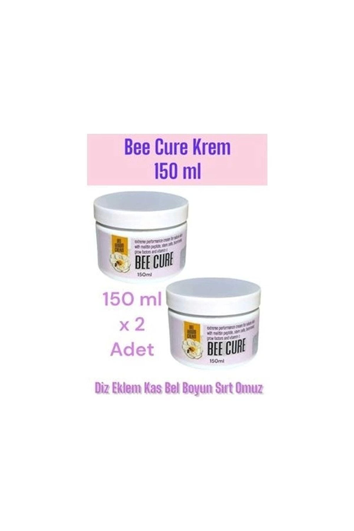 Adoil Bee Cure Krem Rahatlatma Bakım Kremi 150 ml x 2 Adet