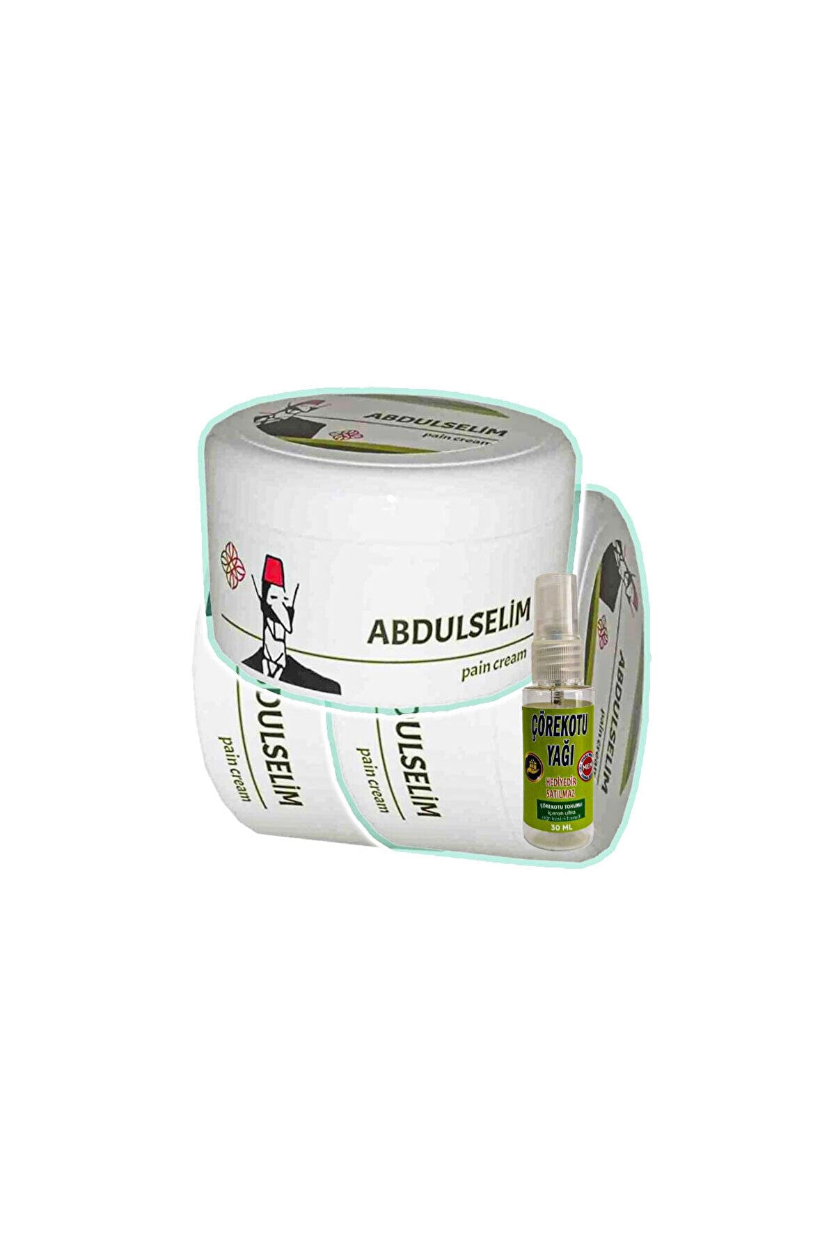 Adoil Abdülselim Rahatlama Masaj Bakım Kremi 3x200 ml+Çörek Otu Yağ ile