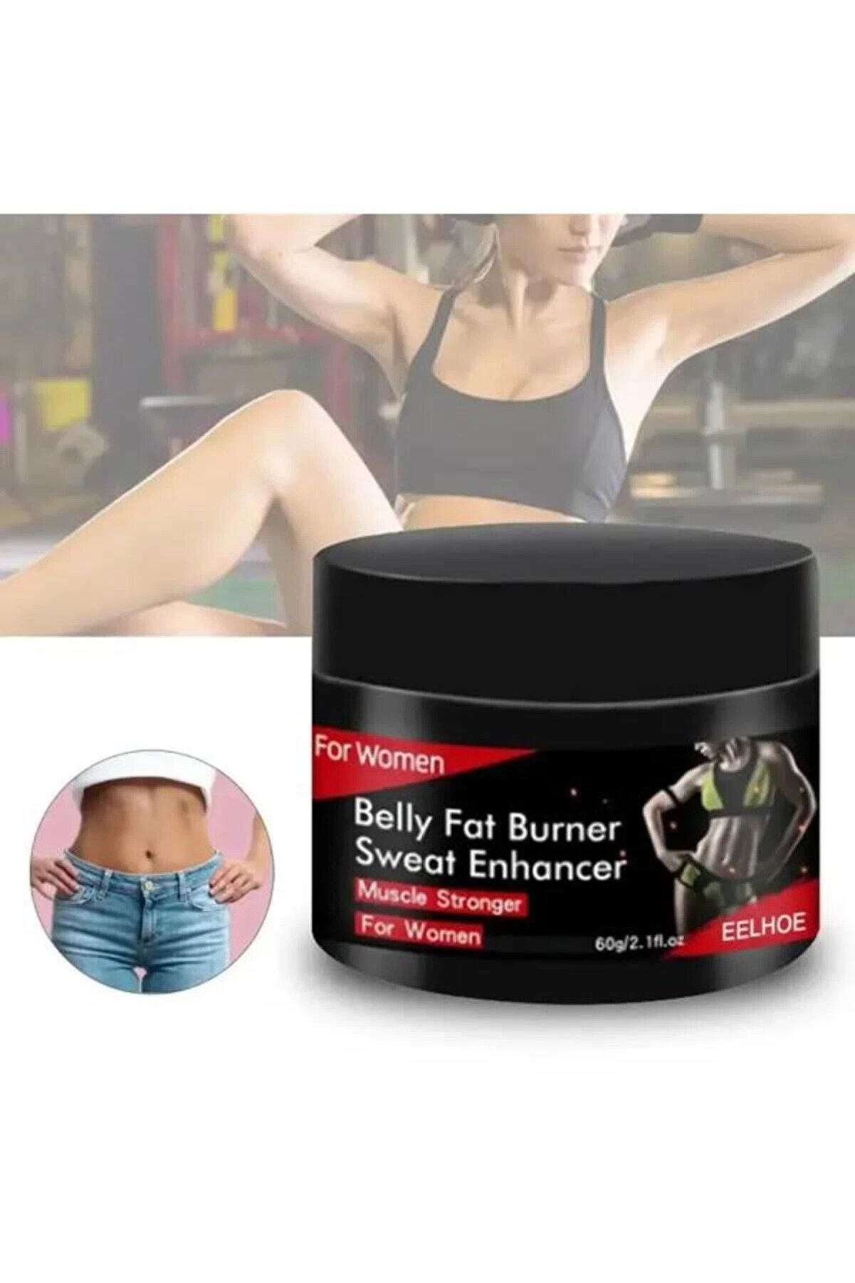 Belly Fat Burner Kadınlara İçi̇n Bölgesel Şeki̇llendi̇ri̇ci̇ Kremi̇ 100 Ml 2 Adet