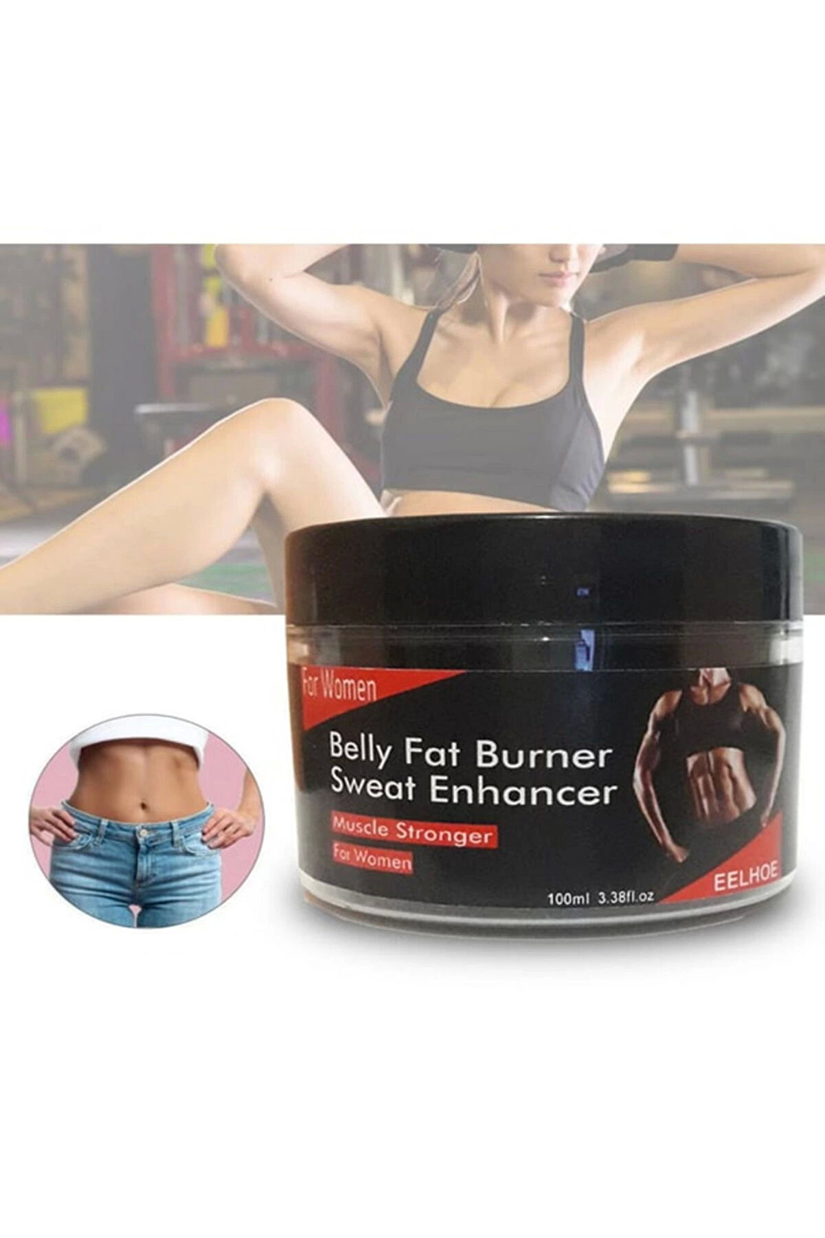 Adoi̇l Belly Fat Burner For Women Kadın Hızlı Yağ Gi̇deri̇ci̇ Krem 100 Ml X 3 Adet