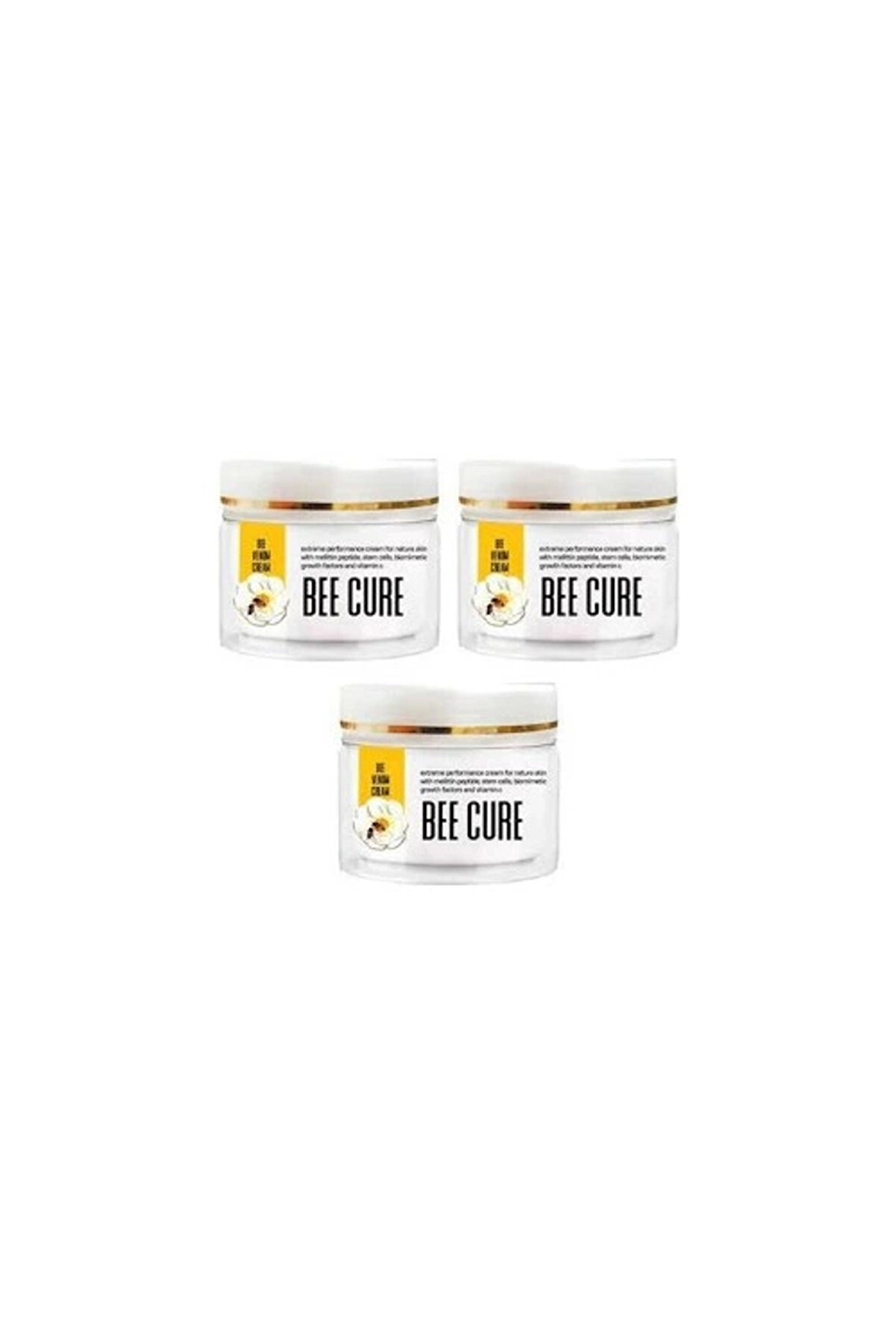 Adoil Bee Cure 3 Kutu Arı Zehri Kremi Beecure Arı Zehiri Kremi Relaxing Cream 3 x 50 ml