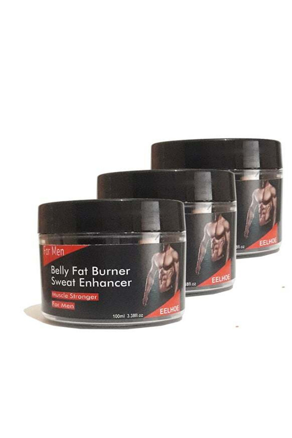 Adoil Belly Fat Burner For Man - Erkek Hızlı Krem 100ml X 3 Adet