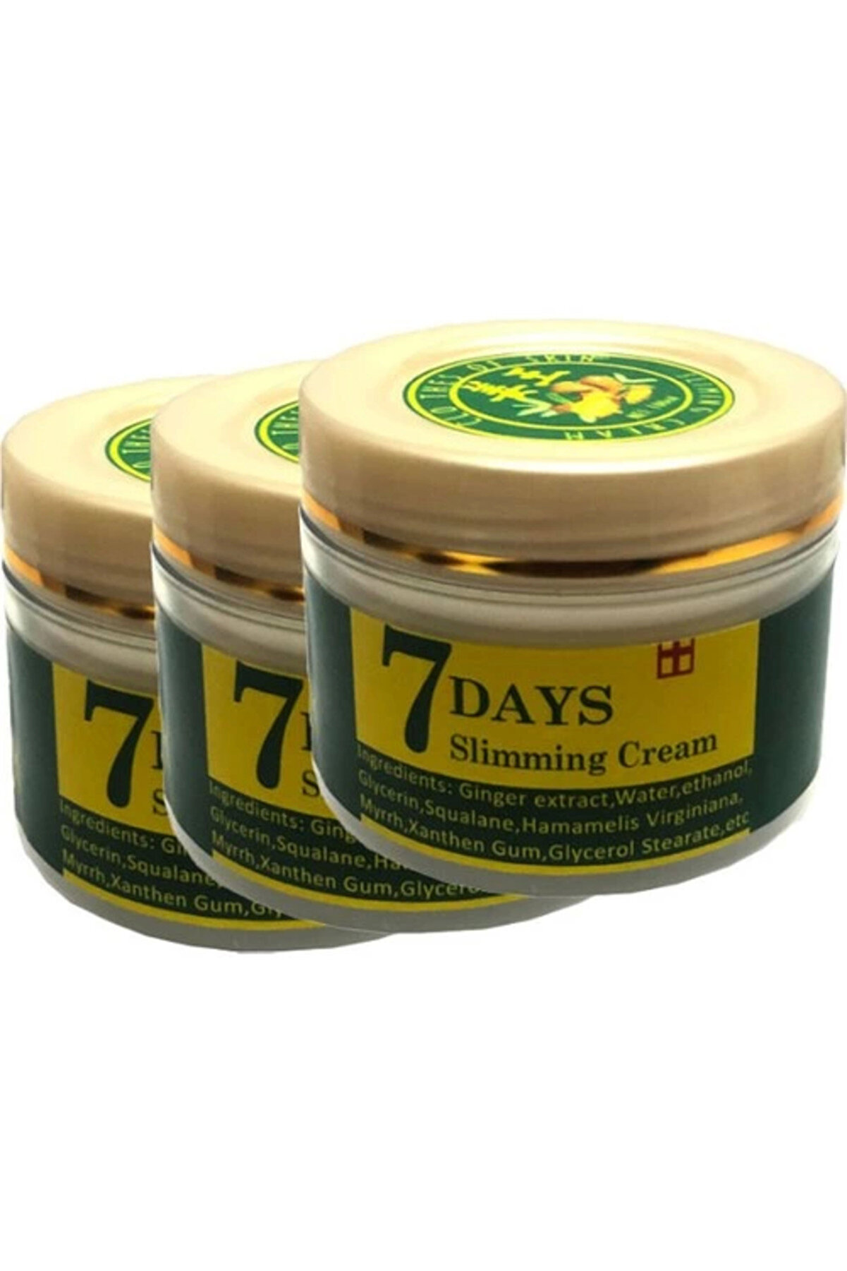 Adoil 7 Days Ginger 3lü Adet Miracle Slimming Cream Kremi 100 ml