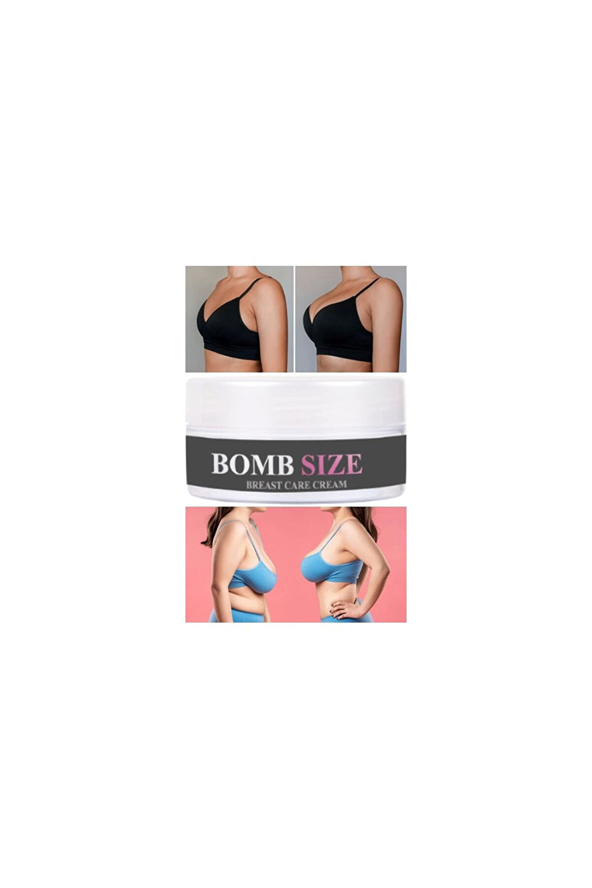 Bomb Sıze Göğüs Dolgunlaştırma Bakım Kremi̇ X 2 Adet