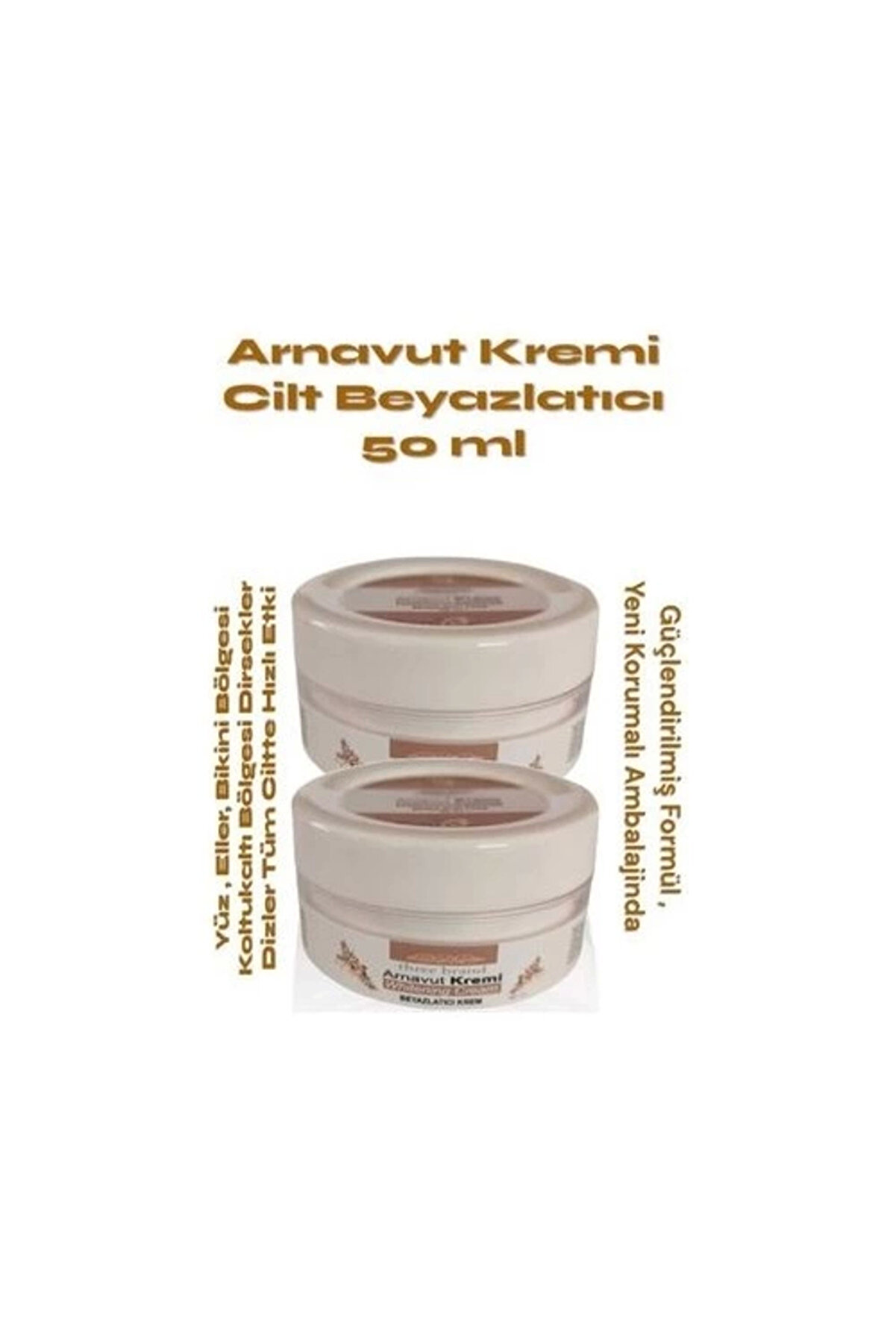 Adoil Cilt Beyazlatıcı Arnavut Kremi 50 ml x 2 Adet- Skin Whitening Cream