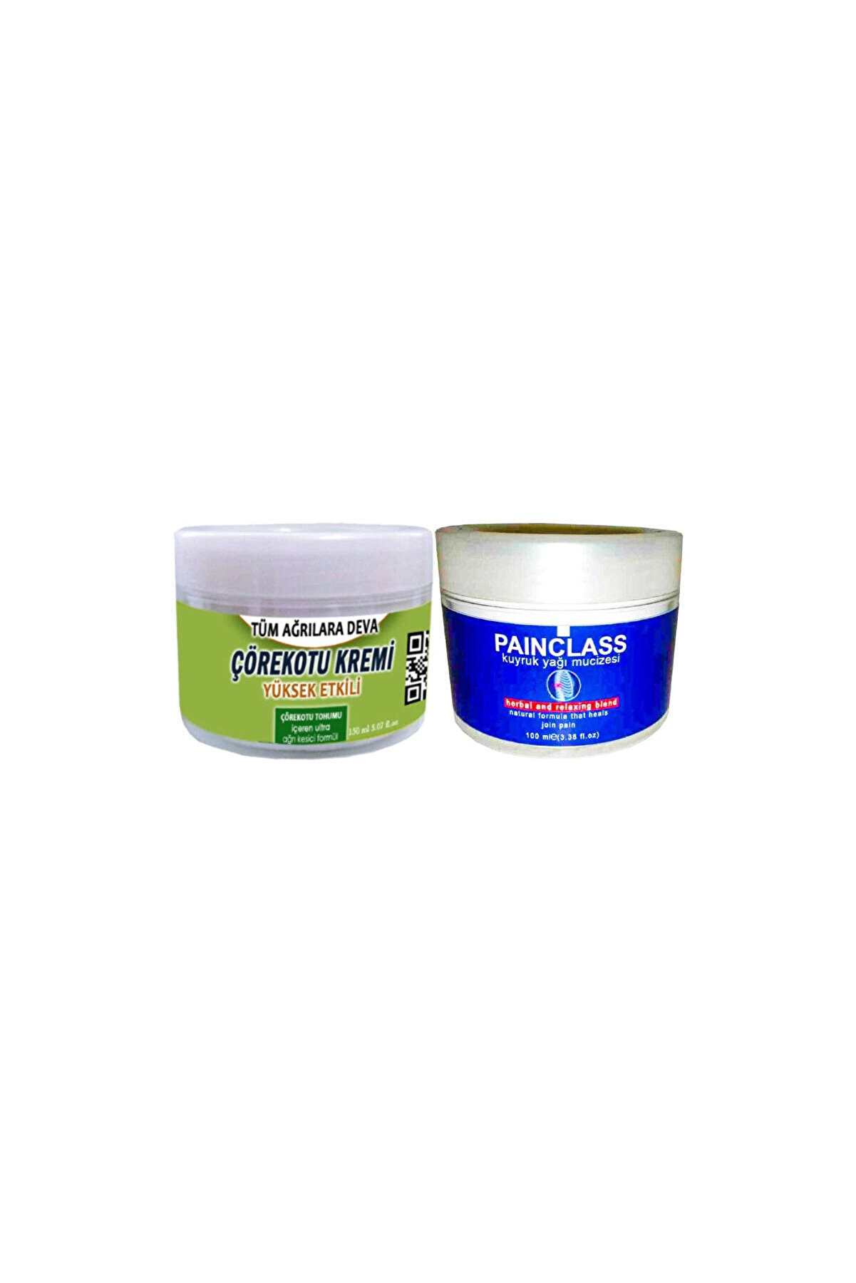 Adoil Çörek Otu Rahatlatıcı Krem 150 ml+Painclass 100 ml Kuyruk Yağı Kremi