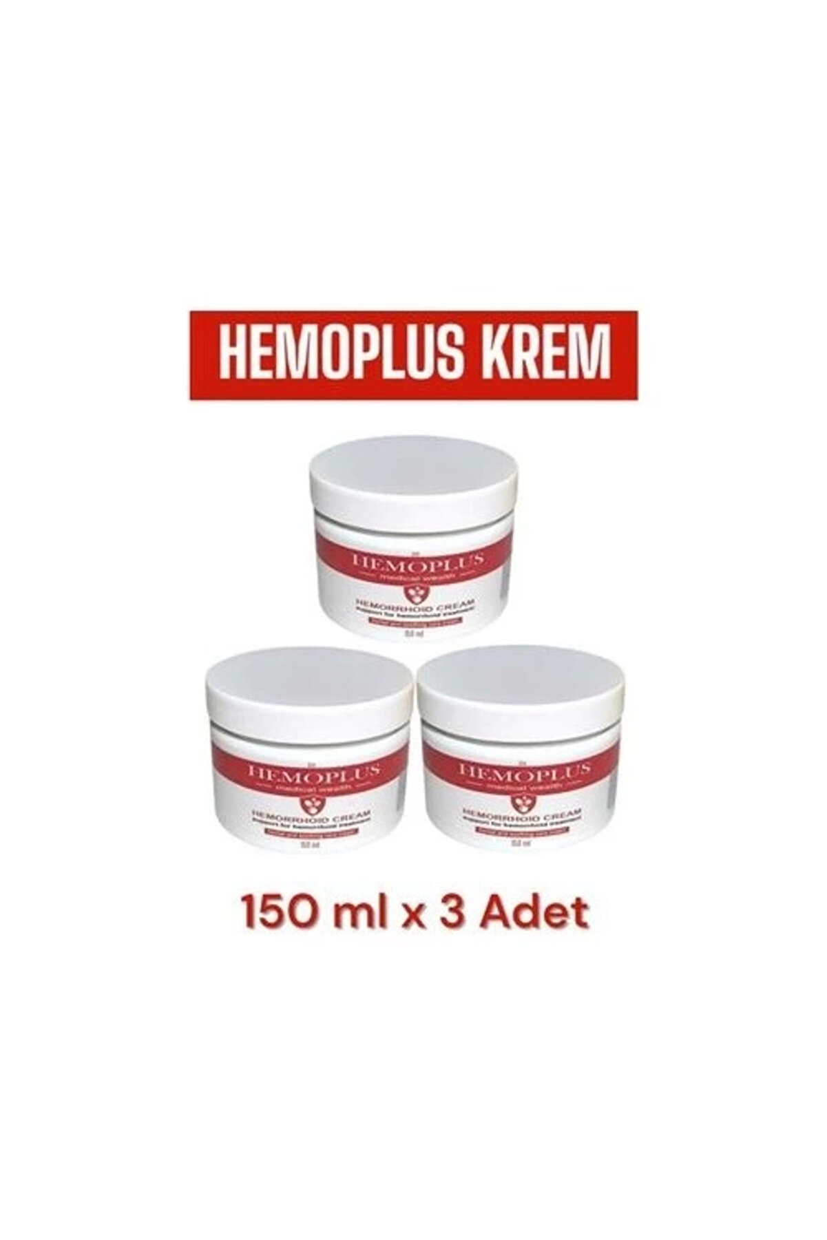 Adoi̇l Hemoplus Rahatlatma Bakım Kremi̇ 150 Ml X 3 Adet