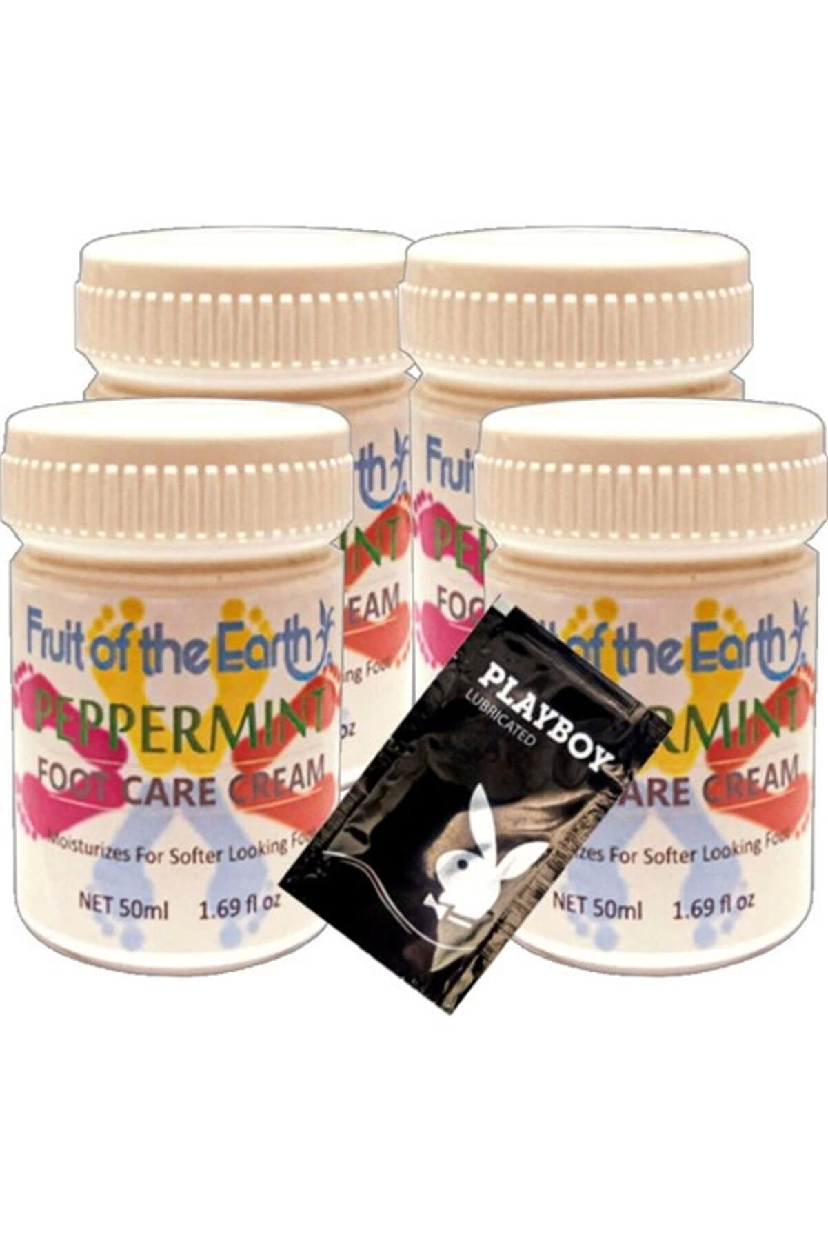 Adoil Peppermint 4 Tane Birden Ayakların Bakımı Ve Kokusu Bakım Kremi 50 Ml + 1 Hediye Jel