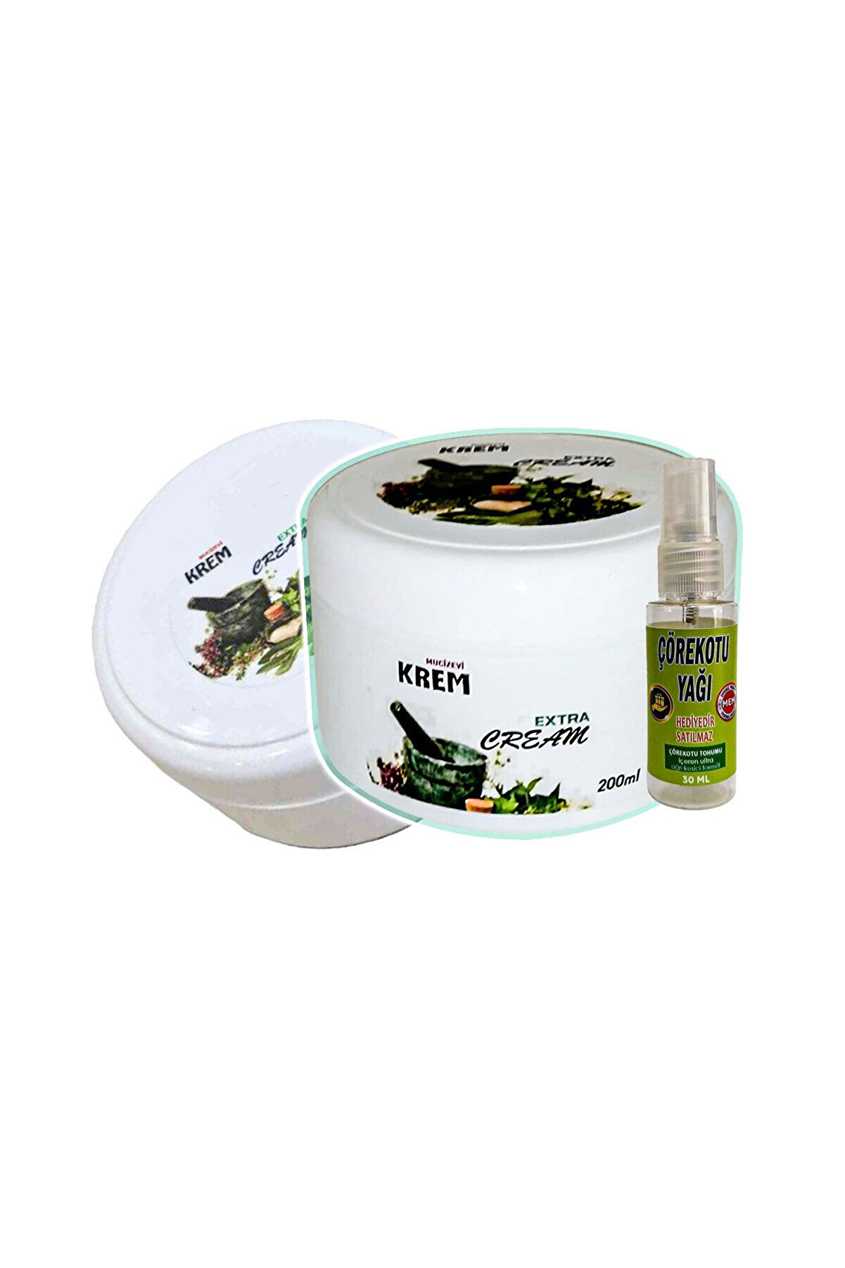 Adoil Mucizevi Krem Rahatlatıcı Bakım Masaj Kremi 2x125 ml+30 ml &Ccedil;&ouml;rek Otu Yağı ile