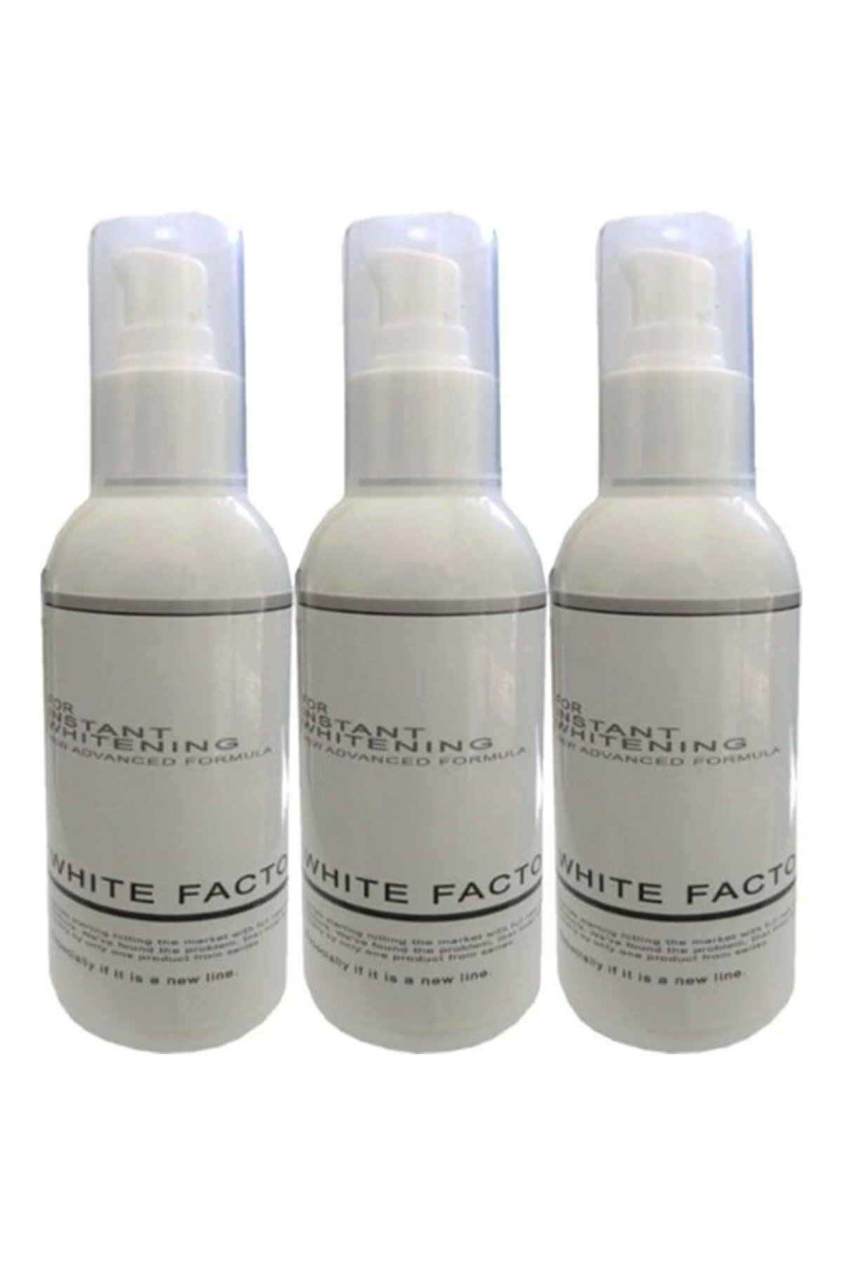 Adoi̇l Whi̇te Factor 3 Adet Whi̇te Factor For Instant Whi̇teni̇ng Beyazlatıcı Açıcı / 3X120 Ml Krem