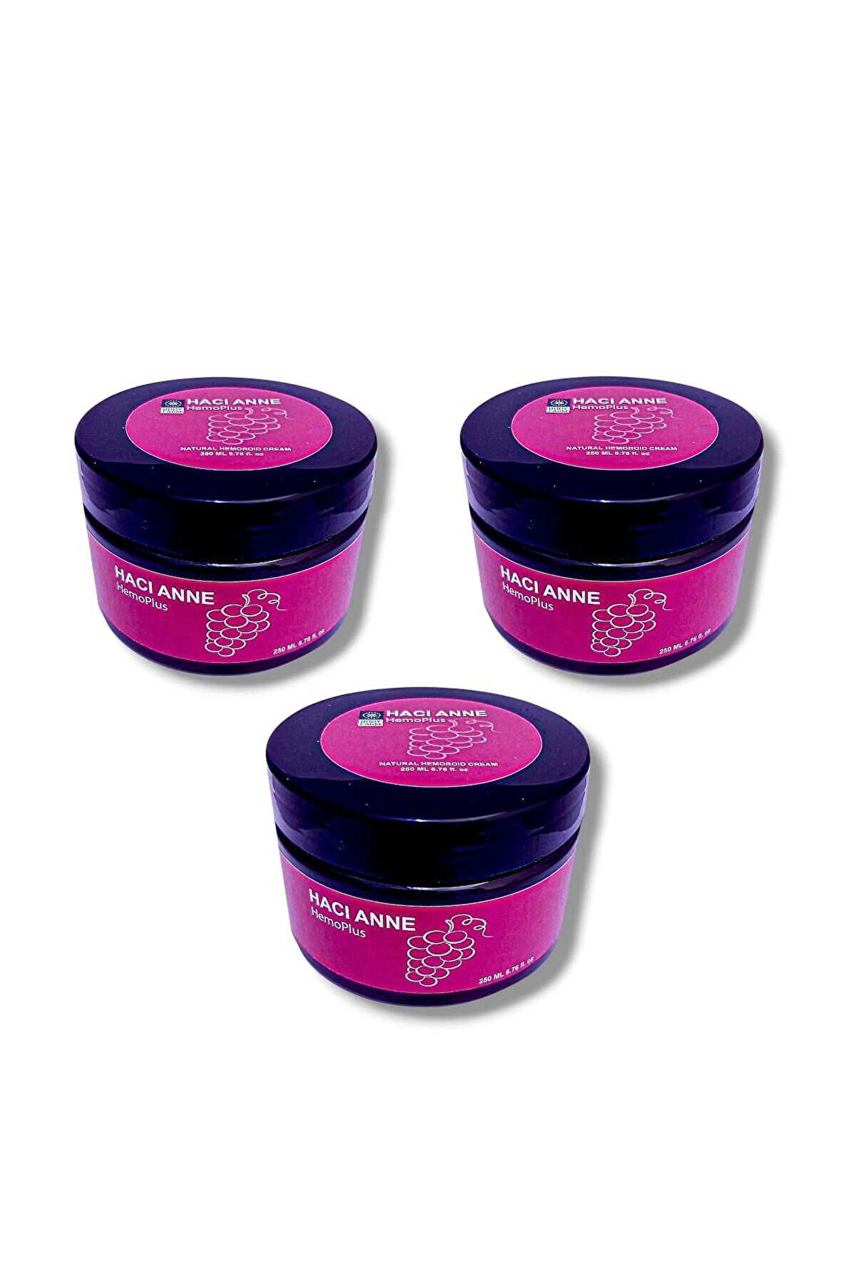 Adoi̇l Hacı Anne Hemoplus Natural Kremi̇ 250 Ml X 3 Adet
