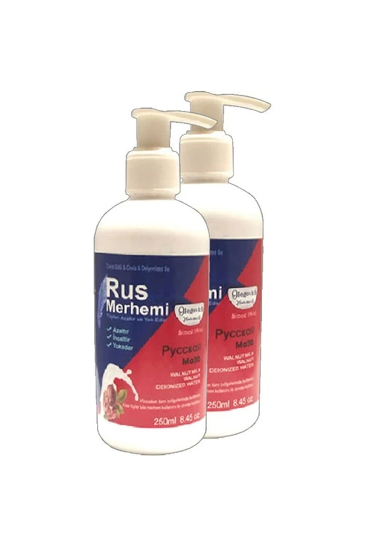 Adoil Glegnd Tüylere Krem2 Adet x 250 ml Ceviz Sütlü & Cevizli Russ Merhemi