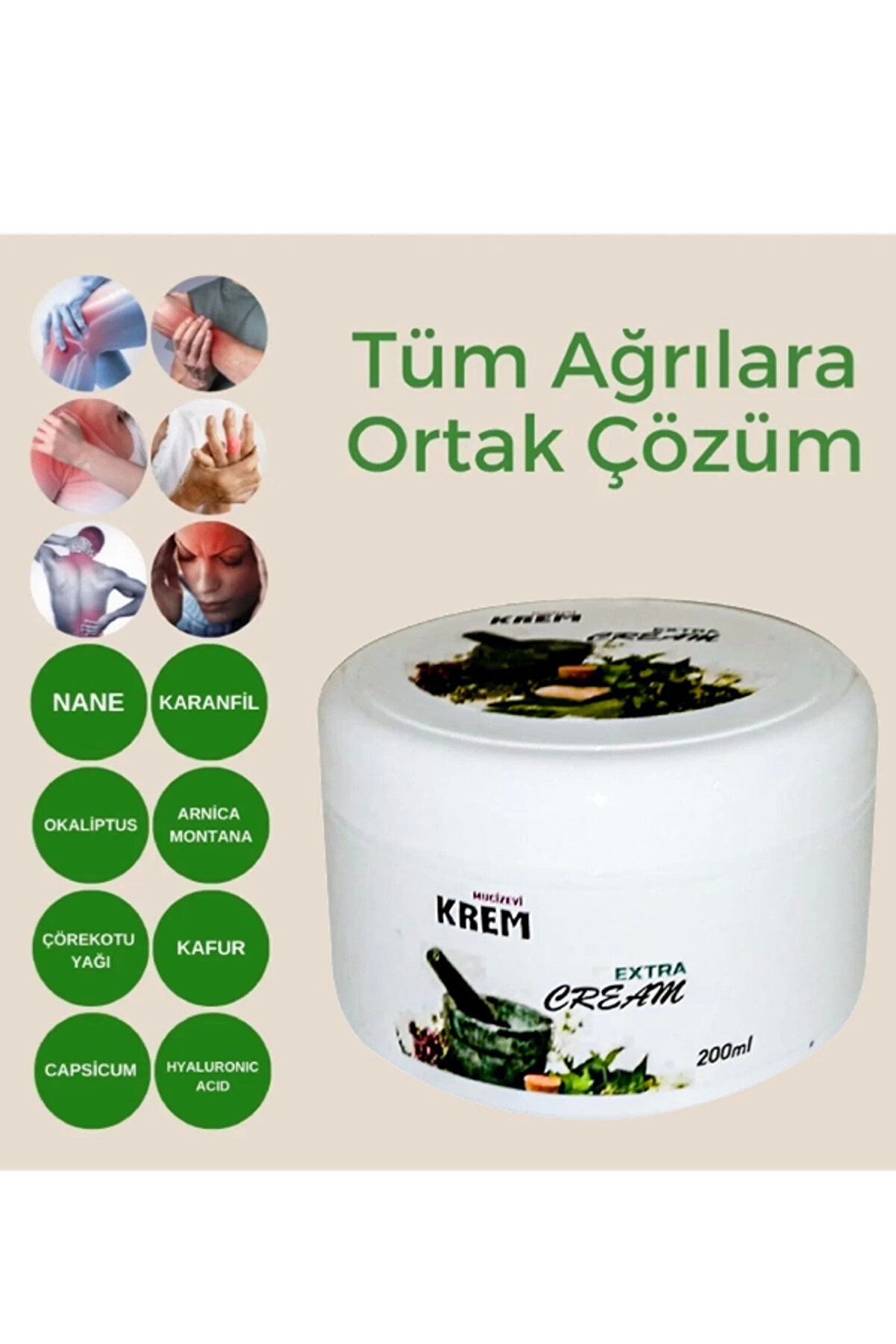 Muci̇zevi̇ Krem Etki̇li̇ Rahatlatıcı Bakım Kremi̇ 200 Ml X 3 Adet