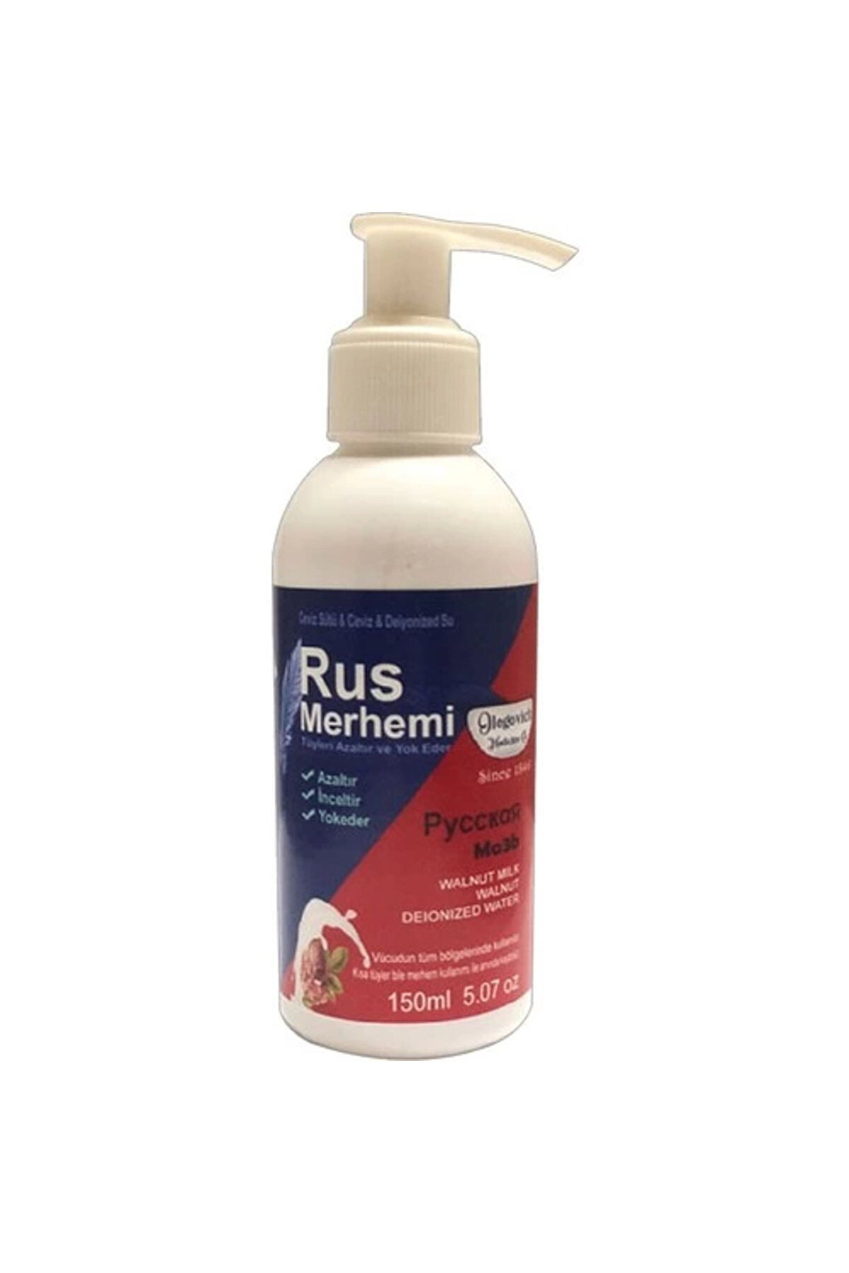 Adoil Glegnd Blue 150 ml Cevizli & Ceviz Sütlü Russ Merhemi Tüylere Krem