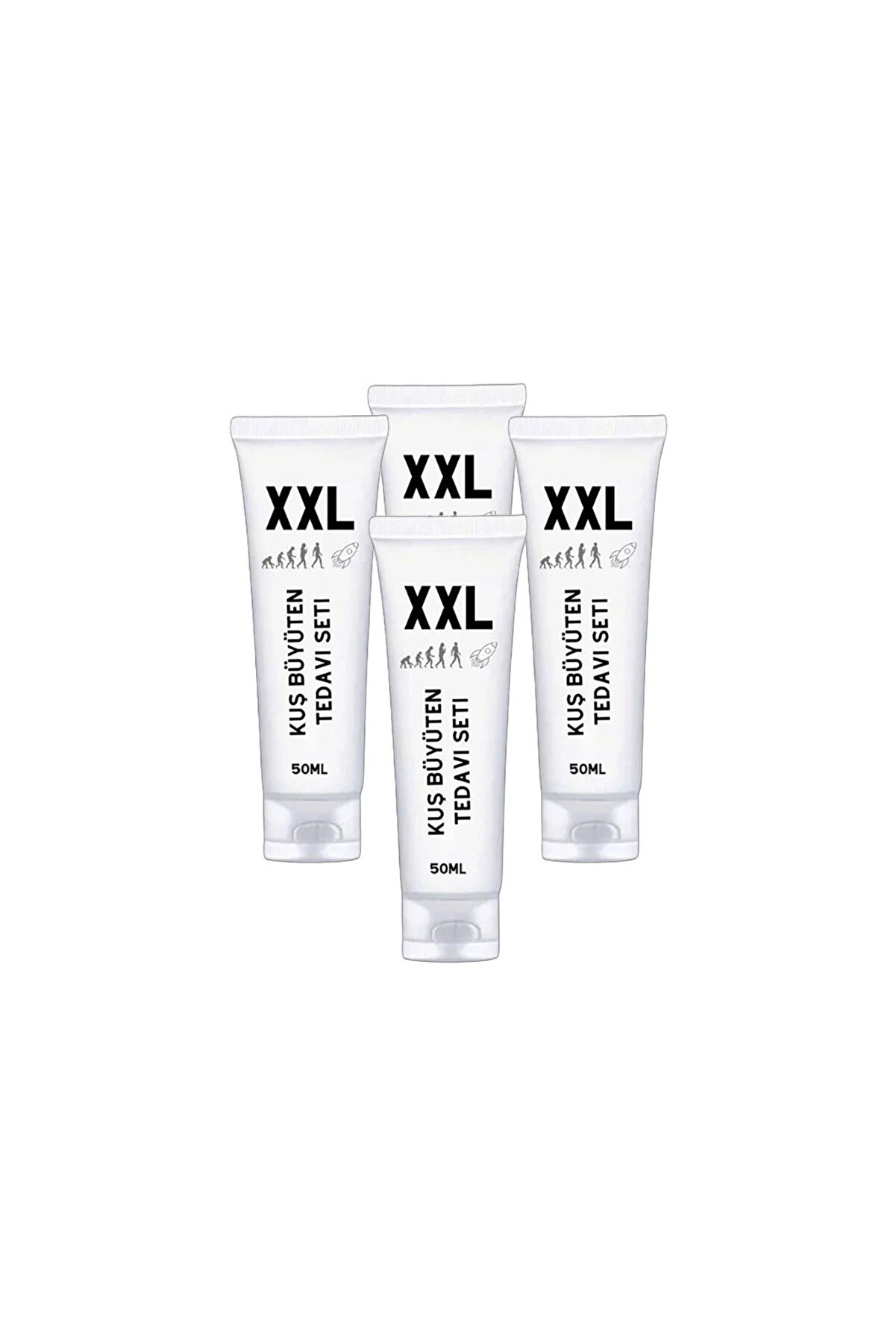 Adoil Kuş XXLCream Men Enlarger 4lü adet x 50 ml Erkeklere Özel Boyut Kremi