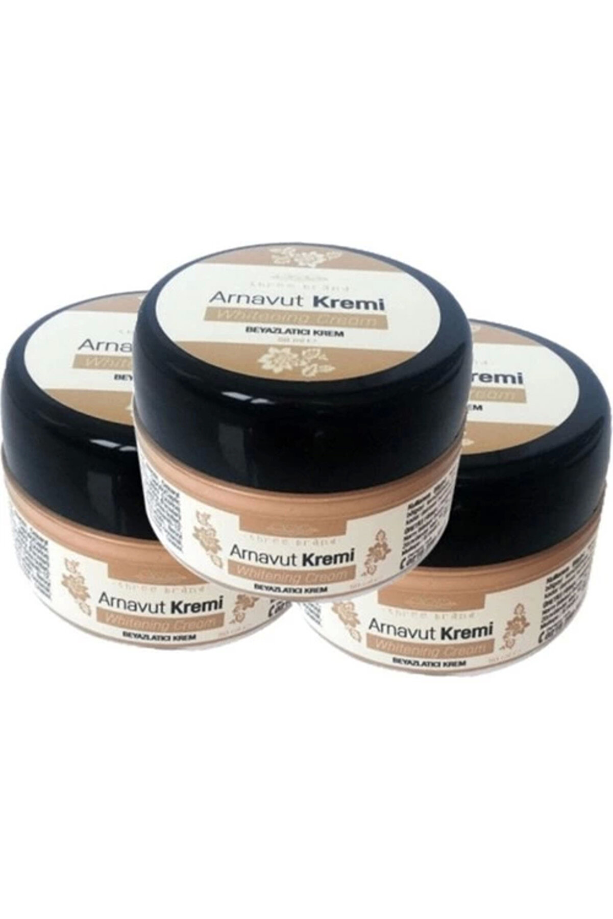 Bi̇ri̇lax Three Brand Arnavut Kremi̇ 50 Ml X 3 Adet