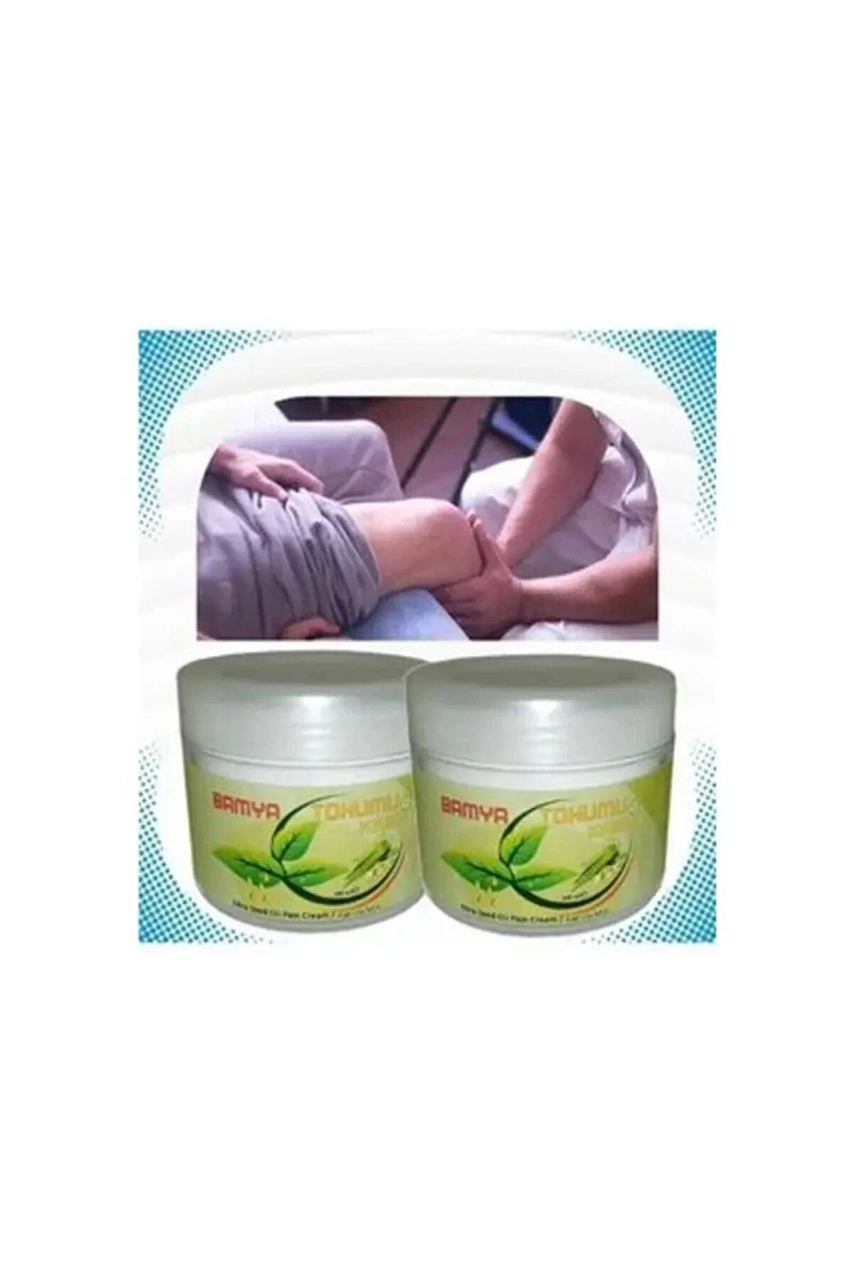 Bamya Tohumu Rahatlatıcı Masaj Bakım Krem 100 Ml X 2 Adet