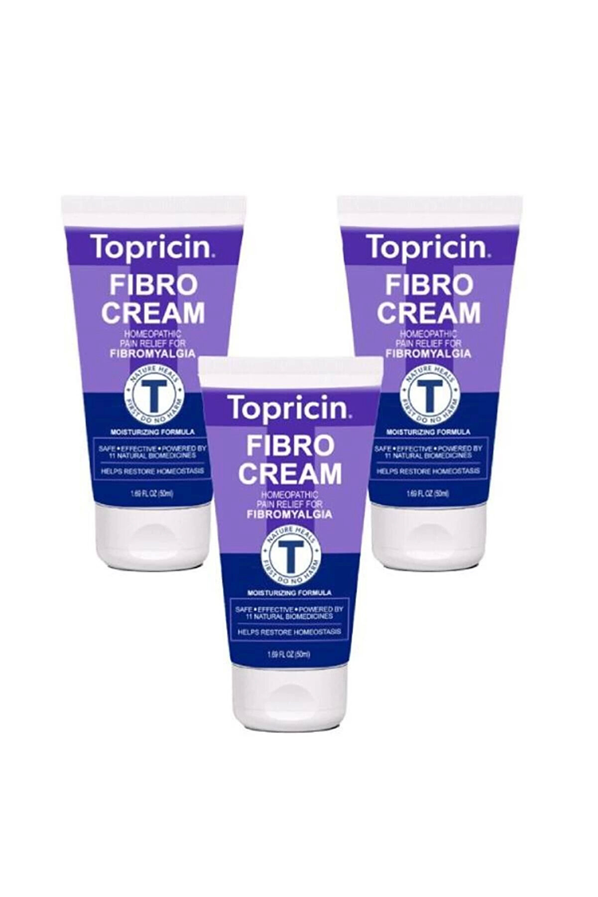 Adoil Topricin Fibro Rahatlatıcı Bakım ve Masaj Kremi 50 ml x 3 ad