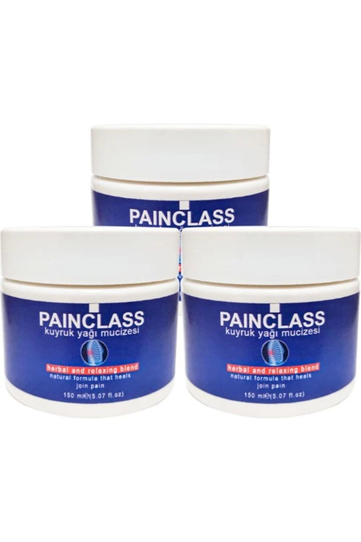 Flamex Pai̇nclass 3Adet 150 Ml Büyük Boy Kuyruk Yağı Kremi̇