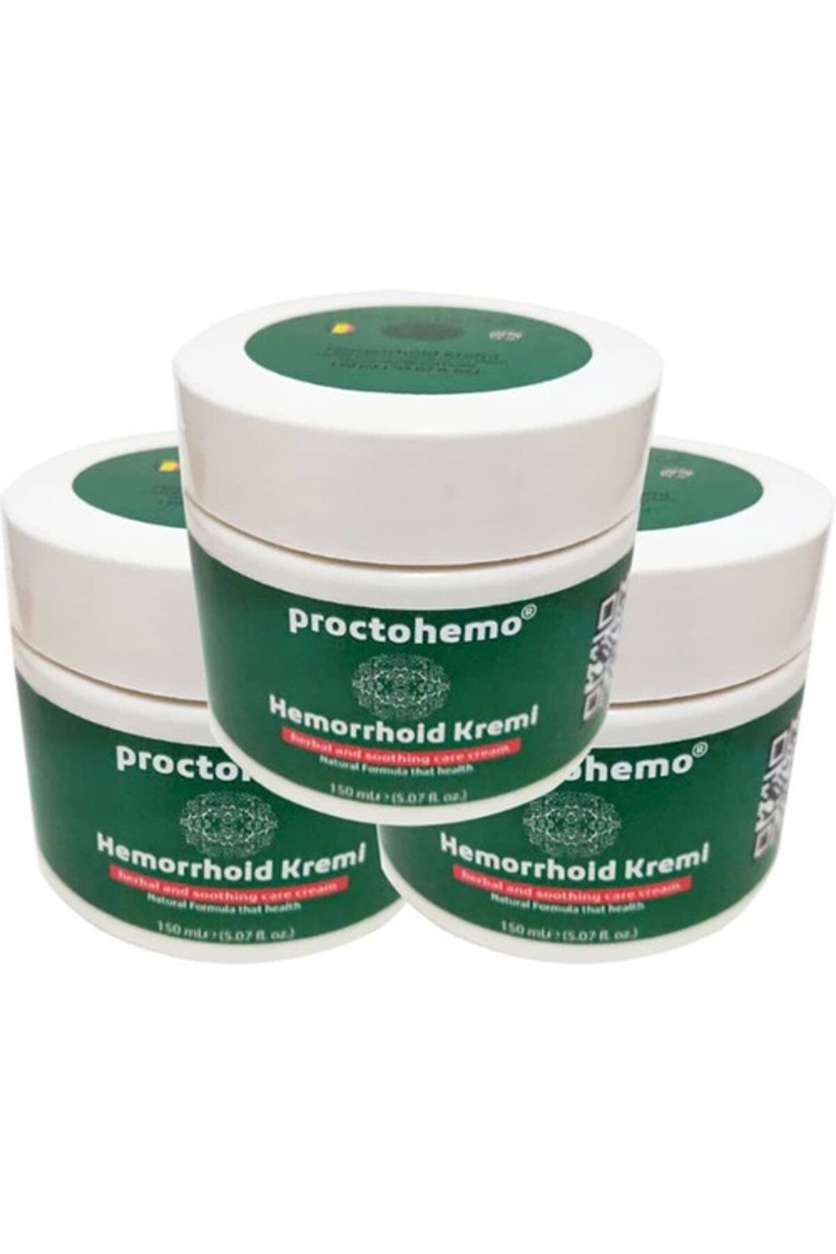 Adoil Proctohemo Rahatlatıcı Bakım Kremi 3ADET 150 ml Büyük Boy